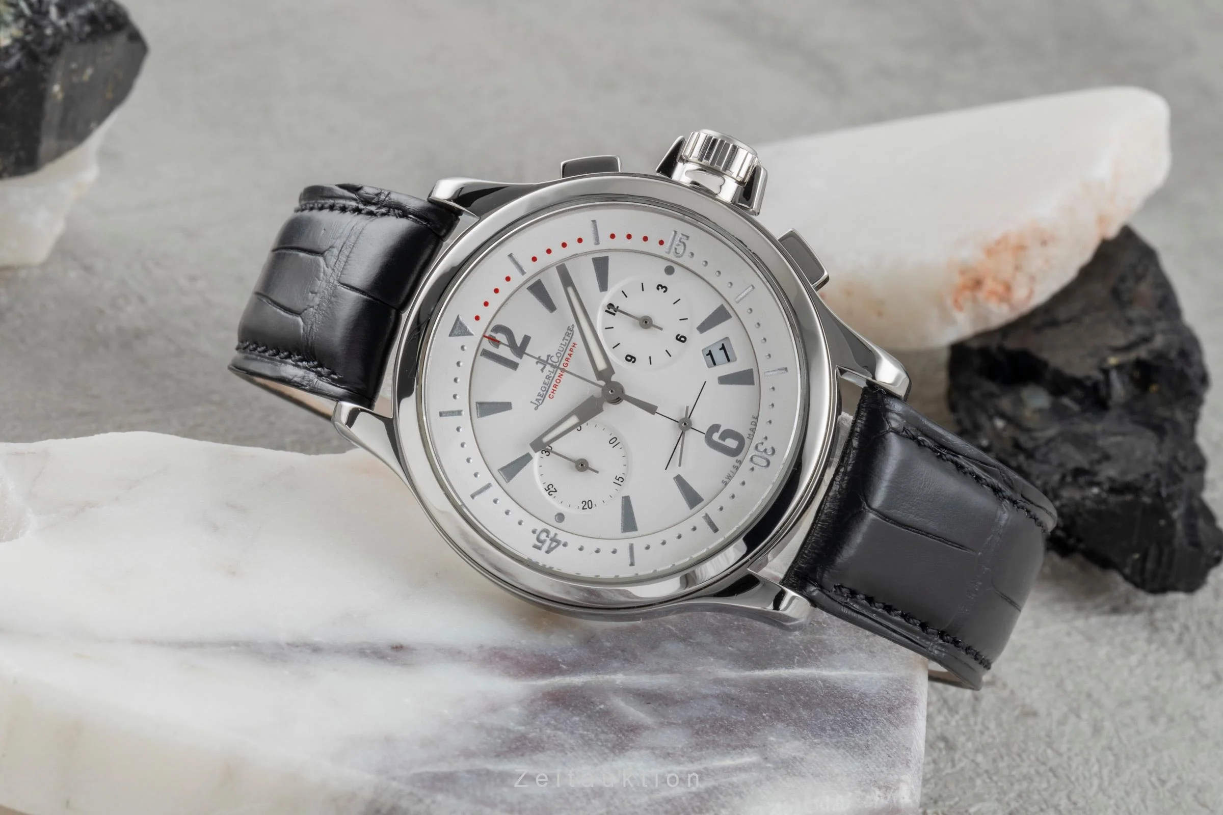 Jaeger LeCoultre Master Chronograph chronograph steel quartz men's watch 148.8.31  [2505756] - Image 3