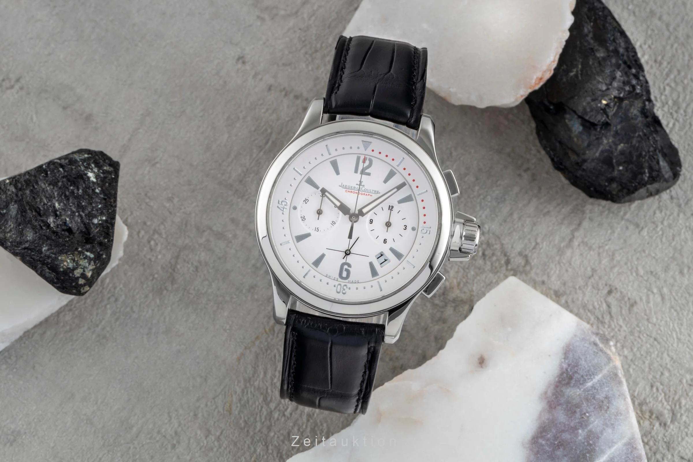 Jaeger LeCoultre Master Chronograph chronograph steel quartz men's watch 148.8.31  [2505756] - Image 4