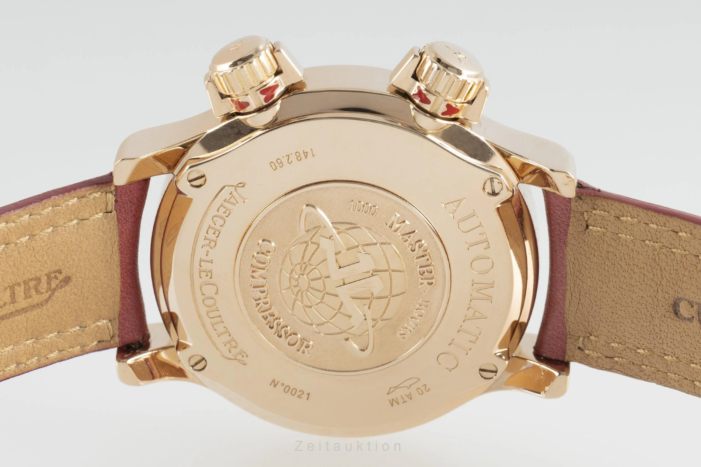 Jaeger LeCoultre Master Compressor 18 ct red gold automatic unisex 148.2.60 LP: 17200EUR  [2109651] - Image 12