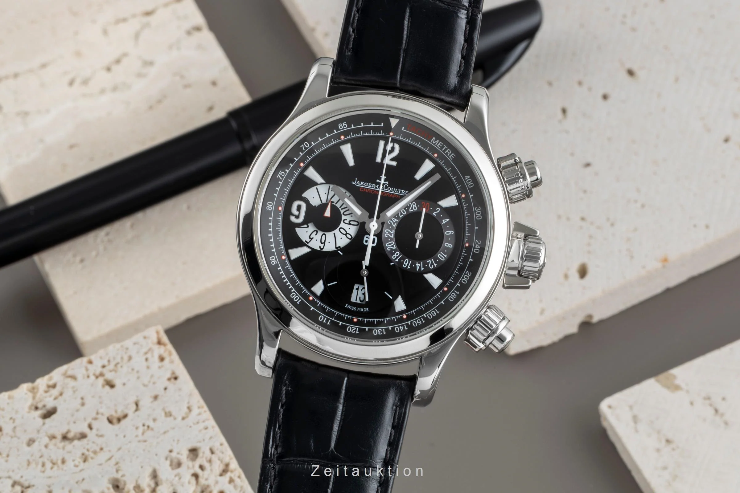 Jaeger LeCoultre Master Compressor chronograph steel automatic men's watch Q1758470 ,  146.8.25  [2506046] - Image 2