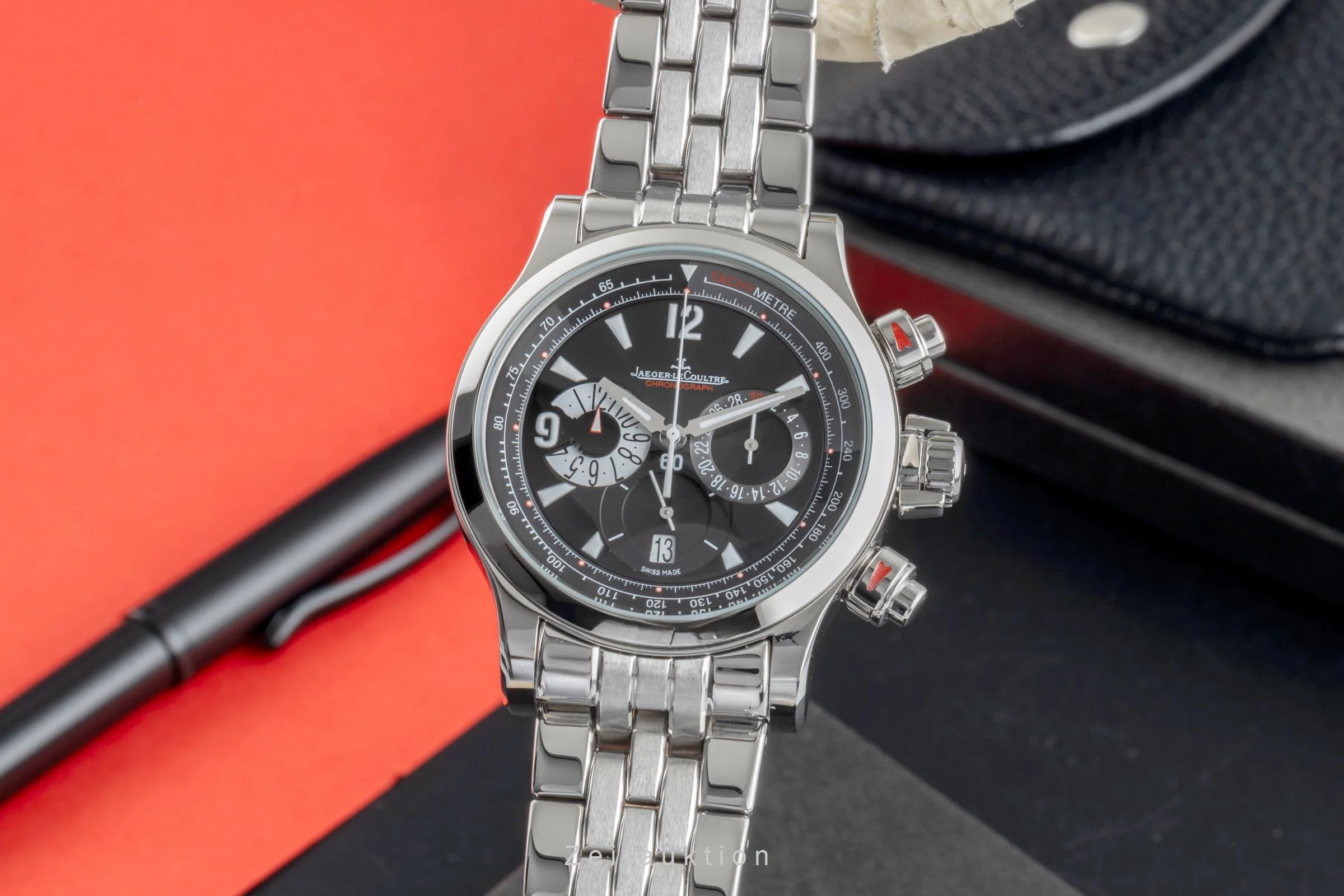 Jaeger LeCoultre Master Compressor chronograph steel automatic men's watch Q1758470  , 146.8.25  [2506946] - Image 2