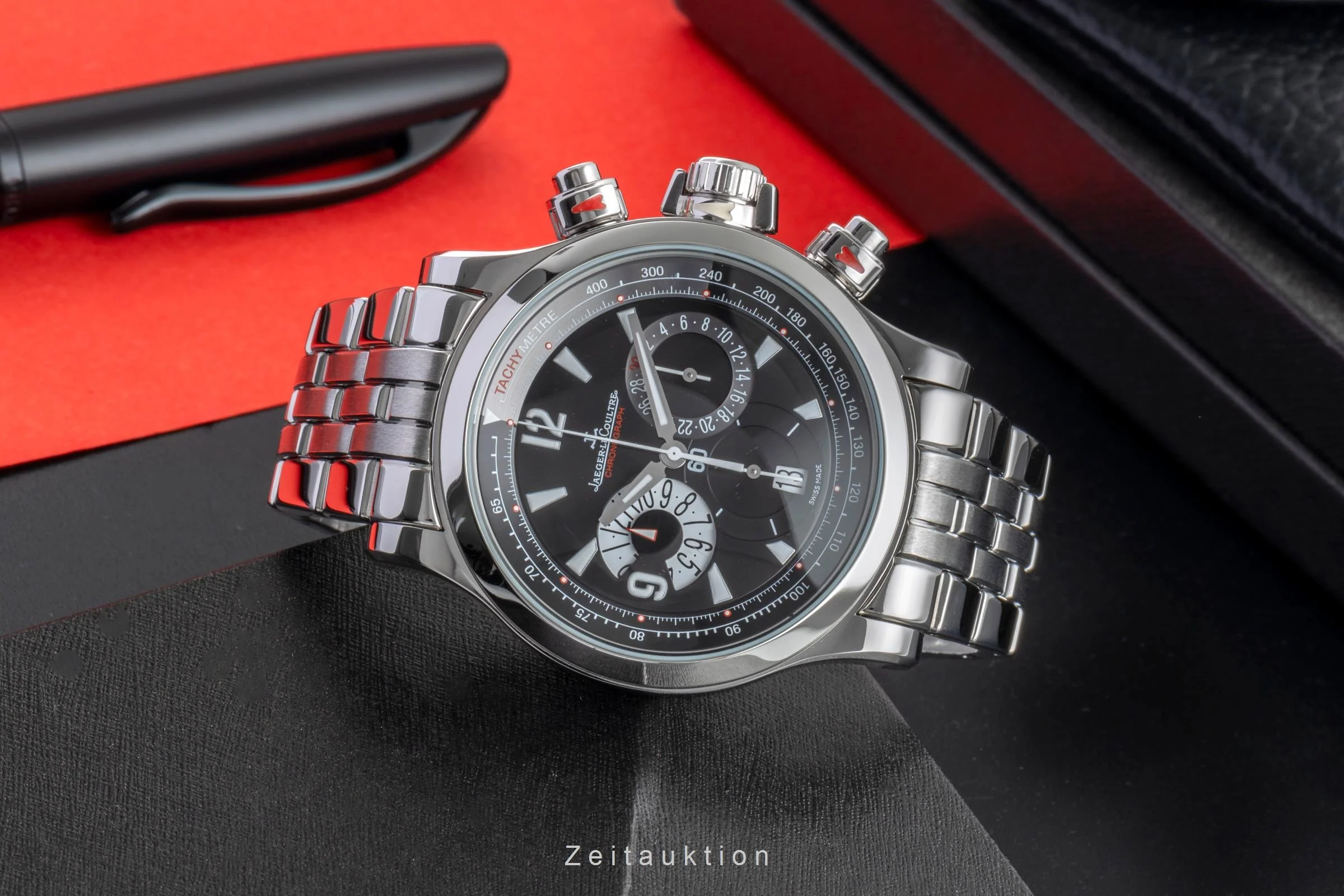 Jaeger LeCoultre Master Compressor chronograph steel automatic men's watch Q1758470  , 146.8.25  [2506946] - Image 3