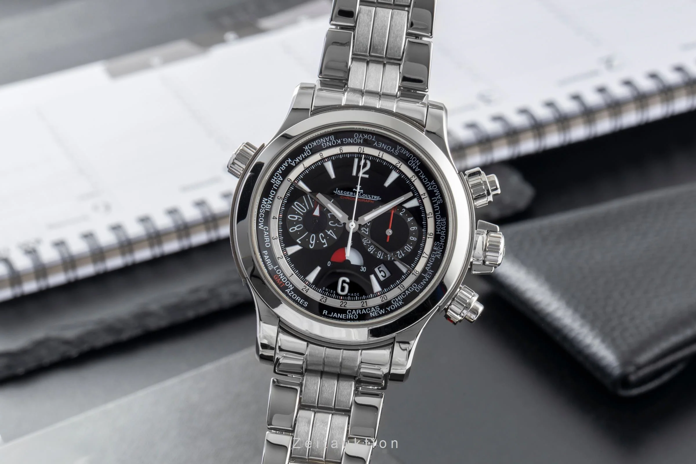 Jaeger LeCoultre Master Compressor chronograph steel automatic men's watch Q1768170, 150.8.22  [2505283] - Image 2