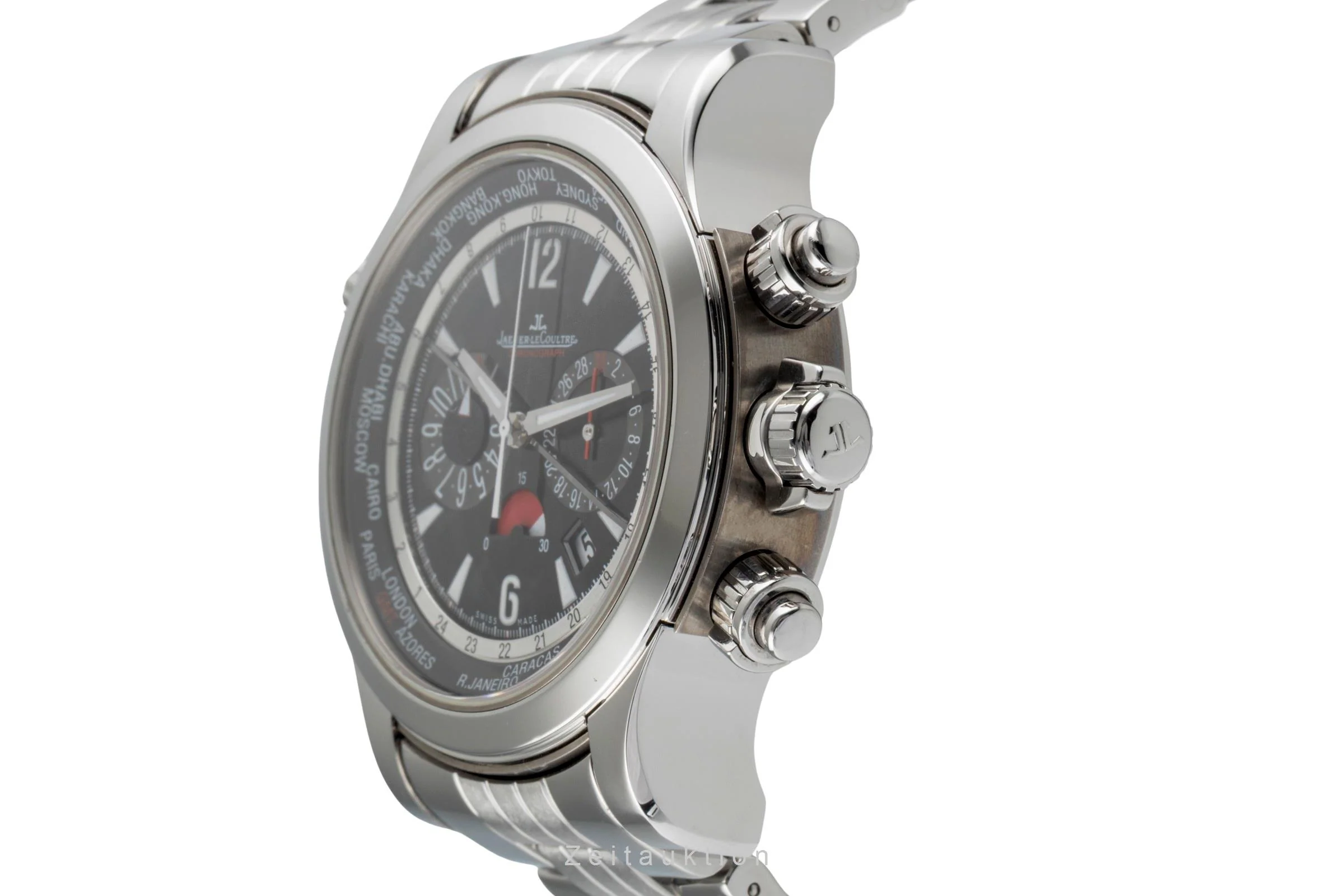 Jaeger LeCoultre Master Compressor chronograph steel automatic men's watch Q1768170, 150.8.22  [2505283] - Image 7