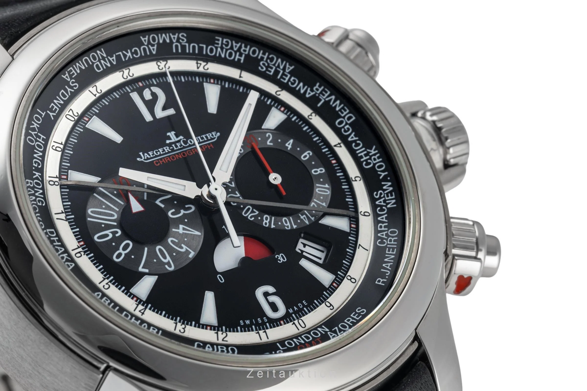 Jaeger LeCoultre Master Compressor chronograph steel automatic men's watch Q1768470, 150.8.22  [2305615] - Image 13