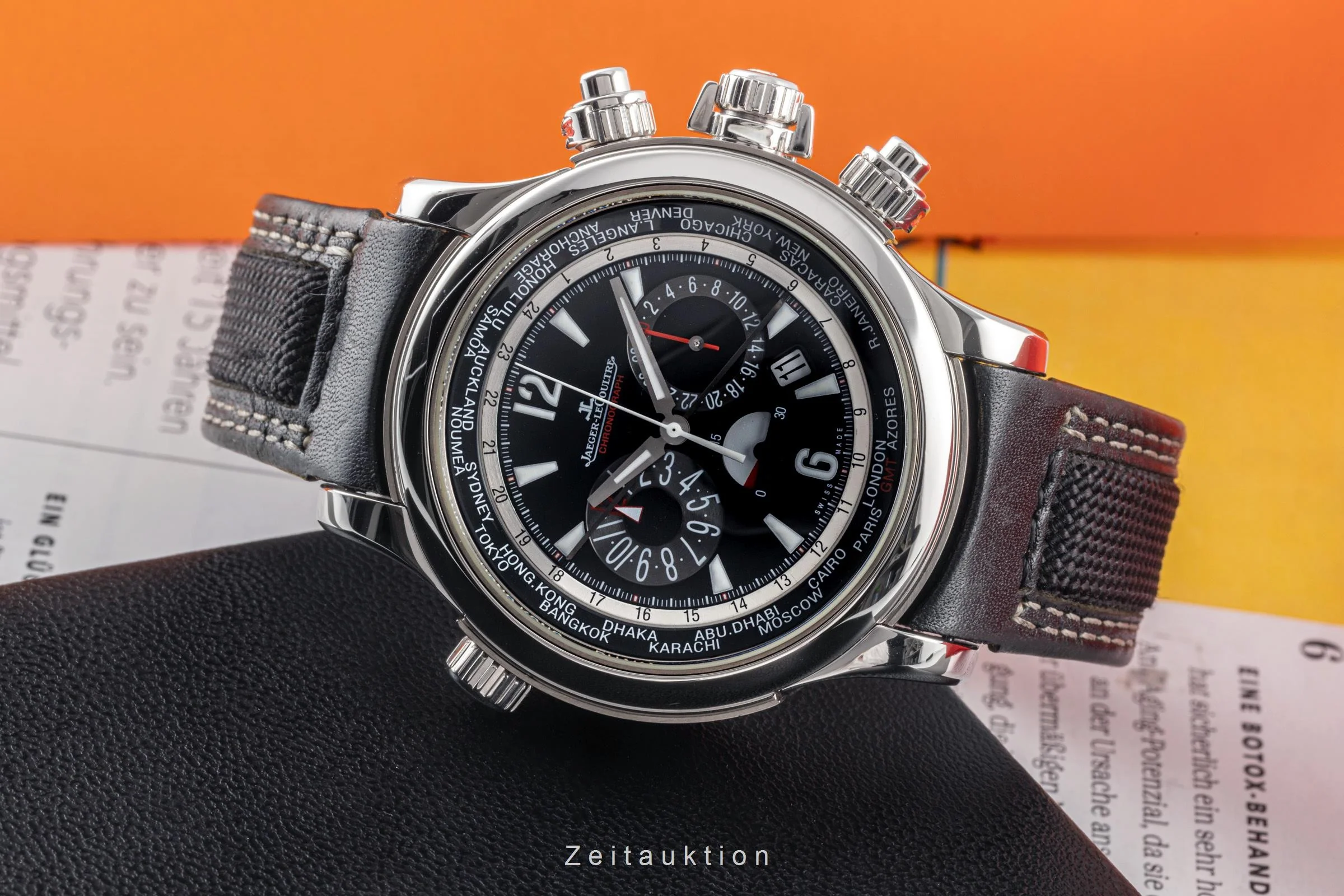 Jaeger LeCoultre Master Compressor chronograph steel automatic men's watch Q1768470, 150.8.22  [2305615] - Image 2