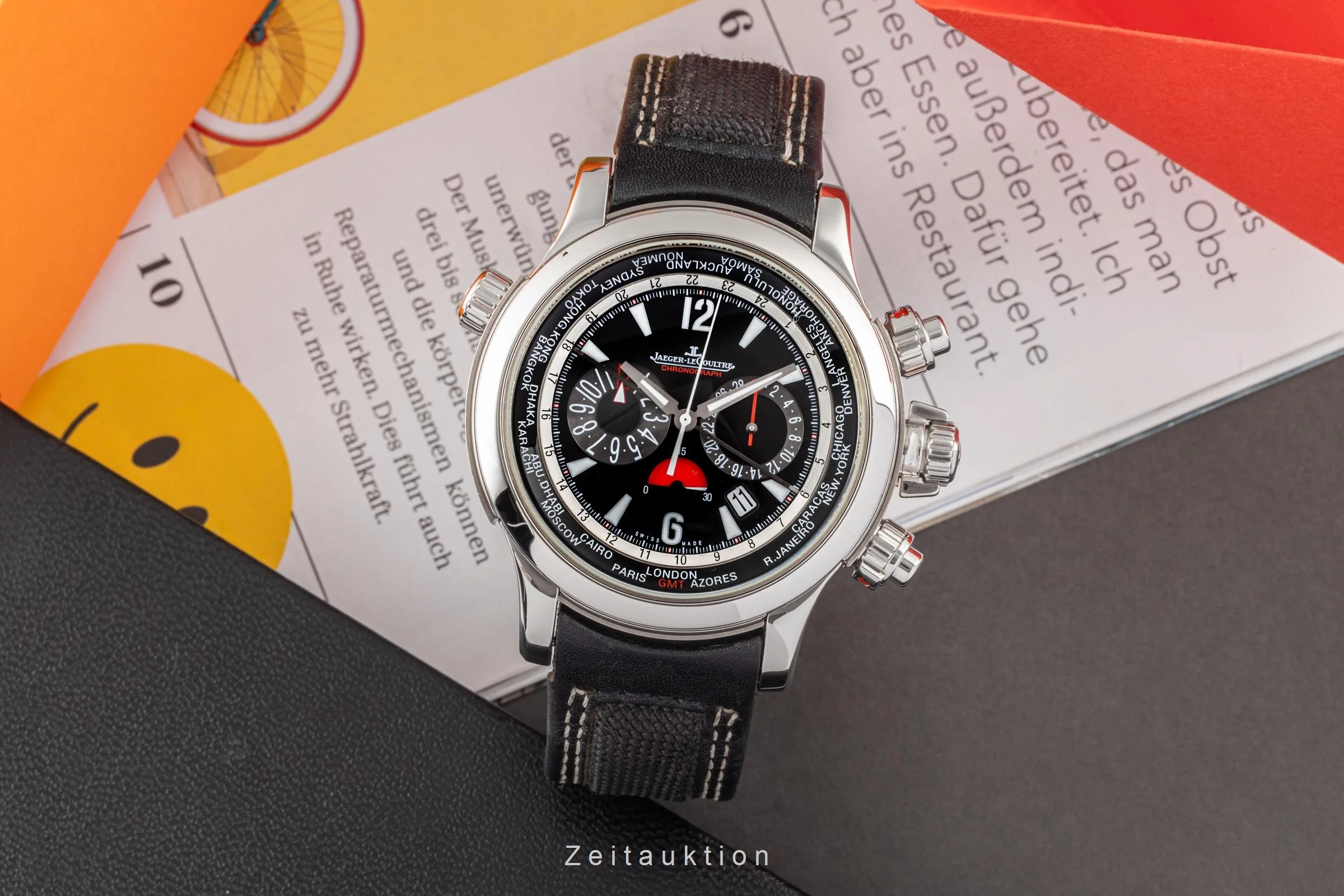 Jaeger LeCoultre Master Compressor chronograph steel automatic men's watch Q1768470, 150.8.22  [2305615] - Image 3