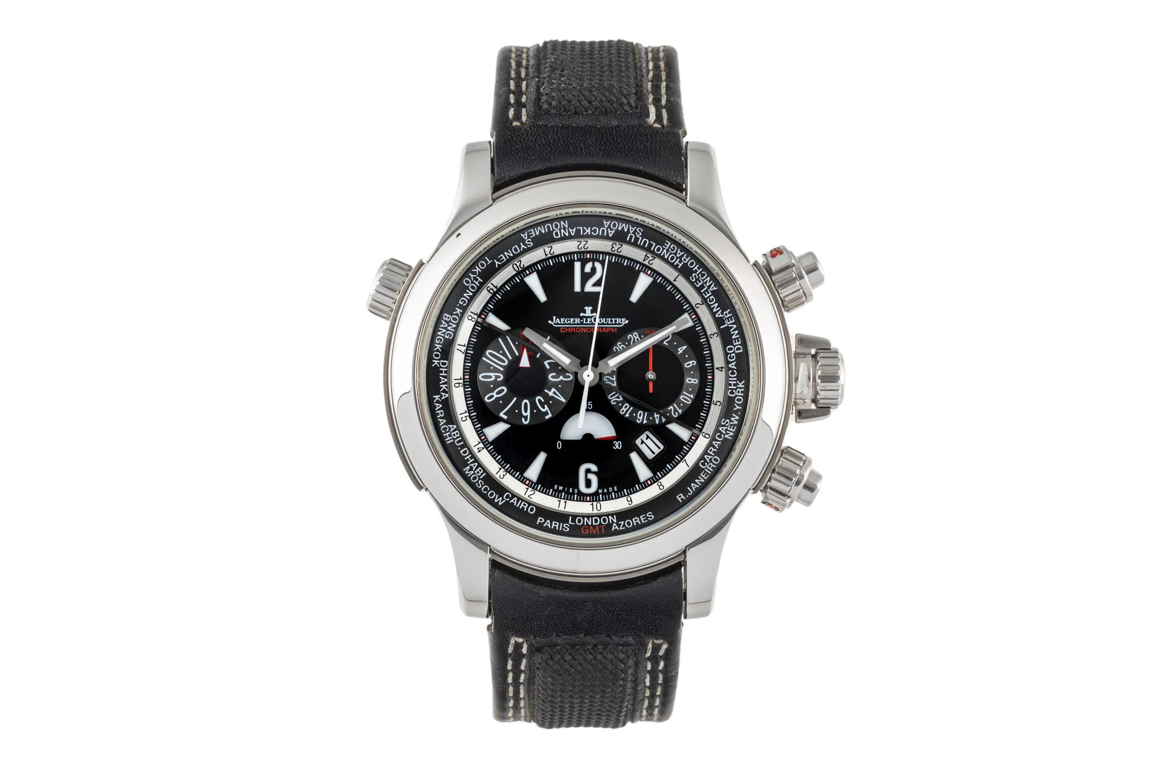 Jaeger LeCoultre Master Compressor chronograph steel automatic men's watch Q1768470, 150.8.22  [2305615] - Image 4