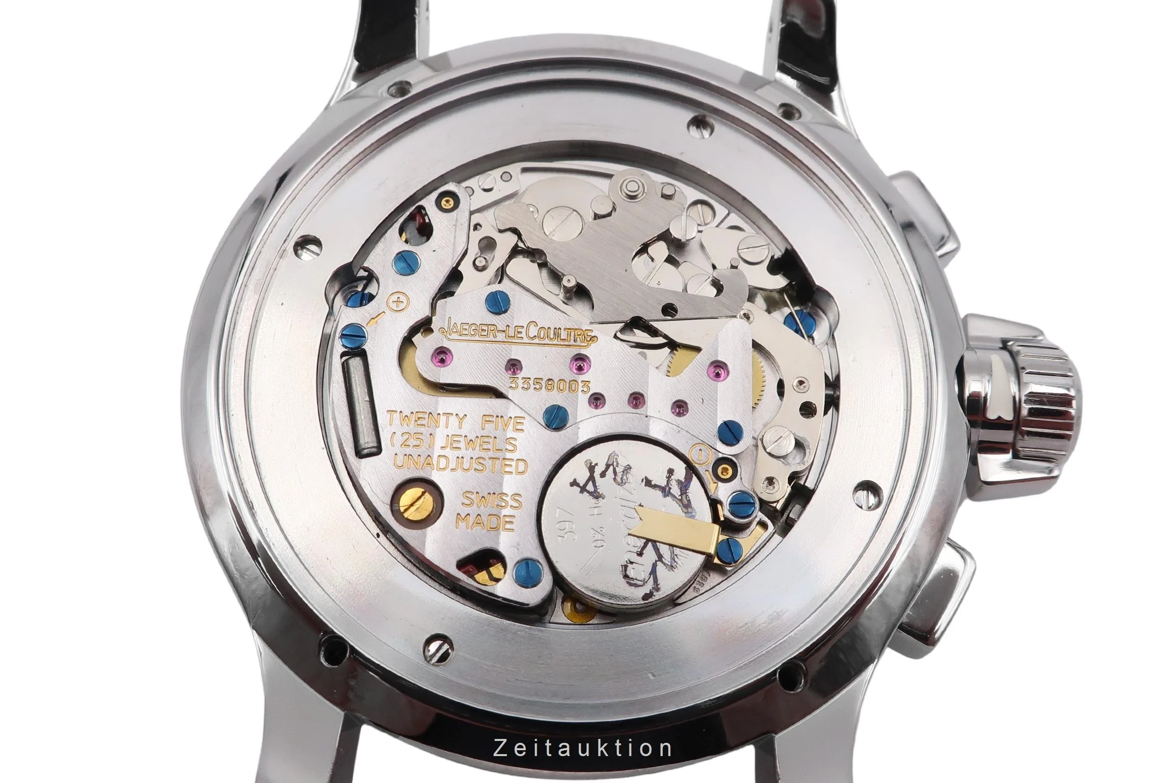 Jaeger LeCoultre Master Compressor chronograph steel quartz men's watch 148.8.31  [2503226] - Image 14