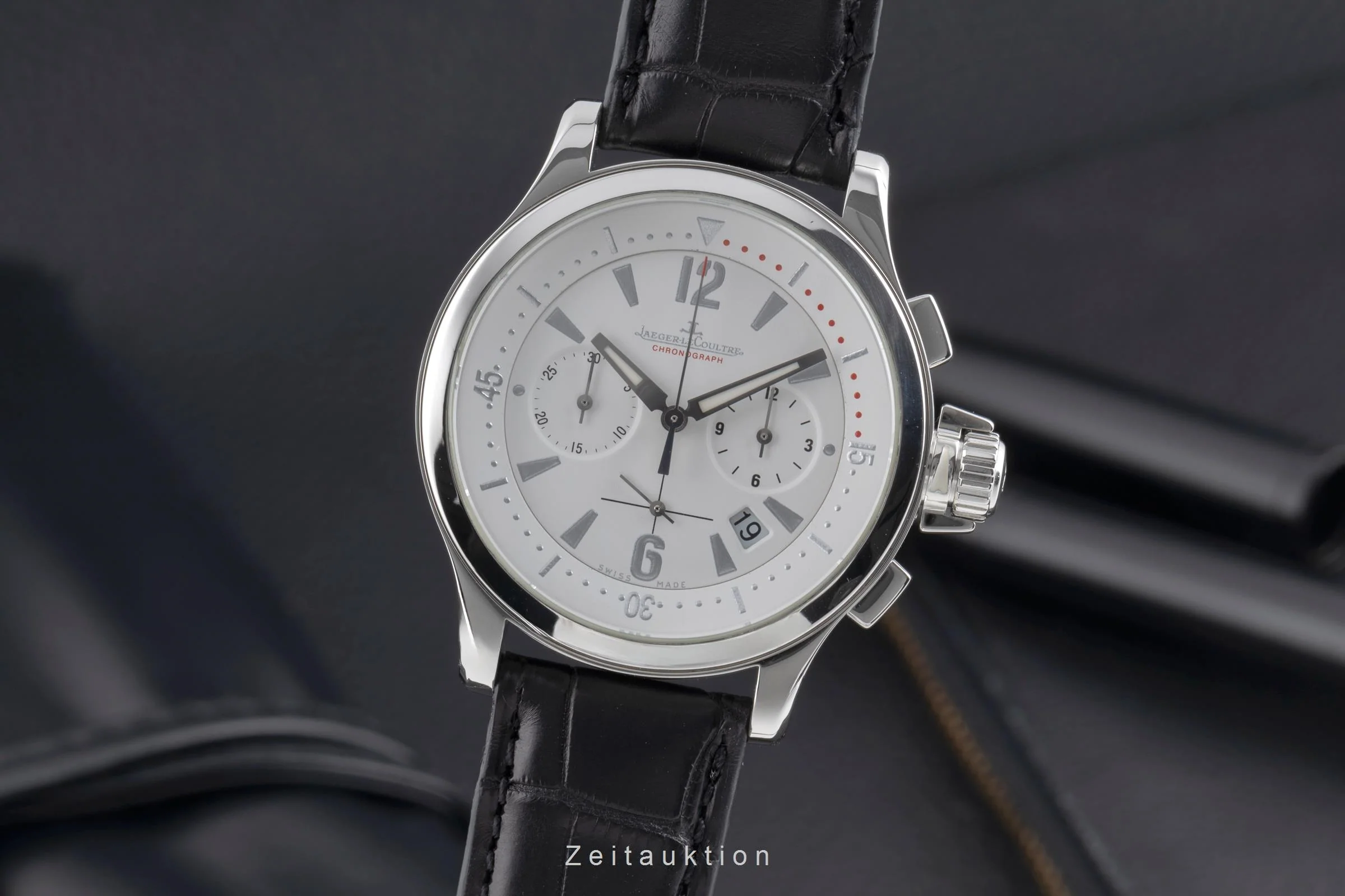 Jaeger LeCoultre Master Compressor chronograph steel quartz men's watch 148.8.31  [2503226] - Image 2