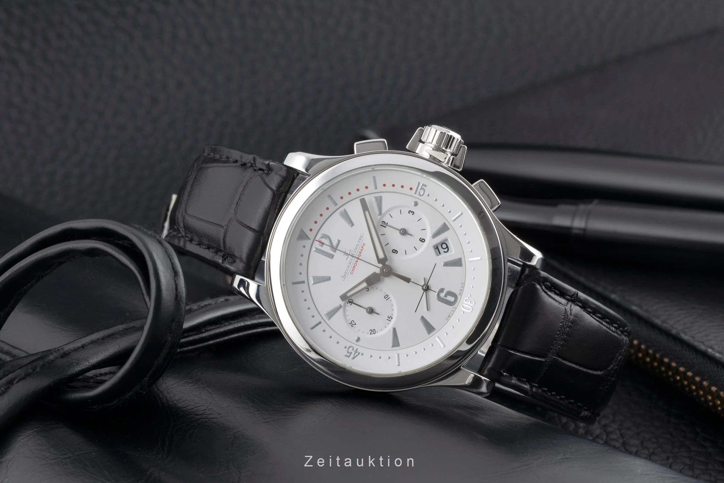 Jaeger LeCoultre Master Compressor chronograph steel quartz men's watch 148.8.31  [2503226] - Image 3