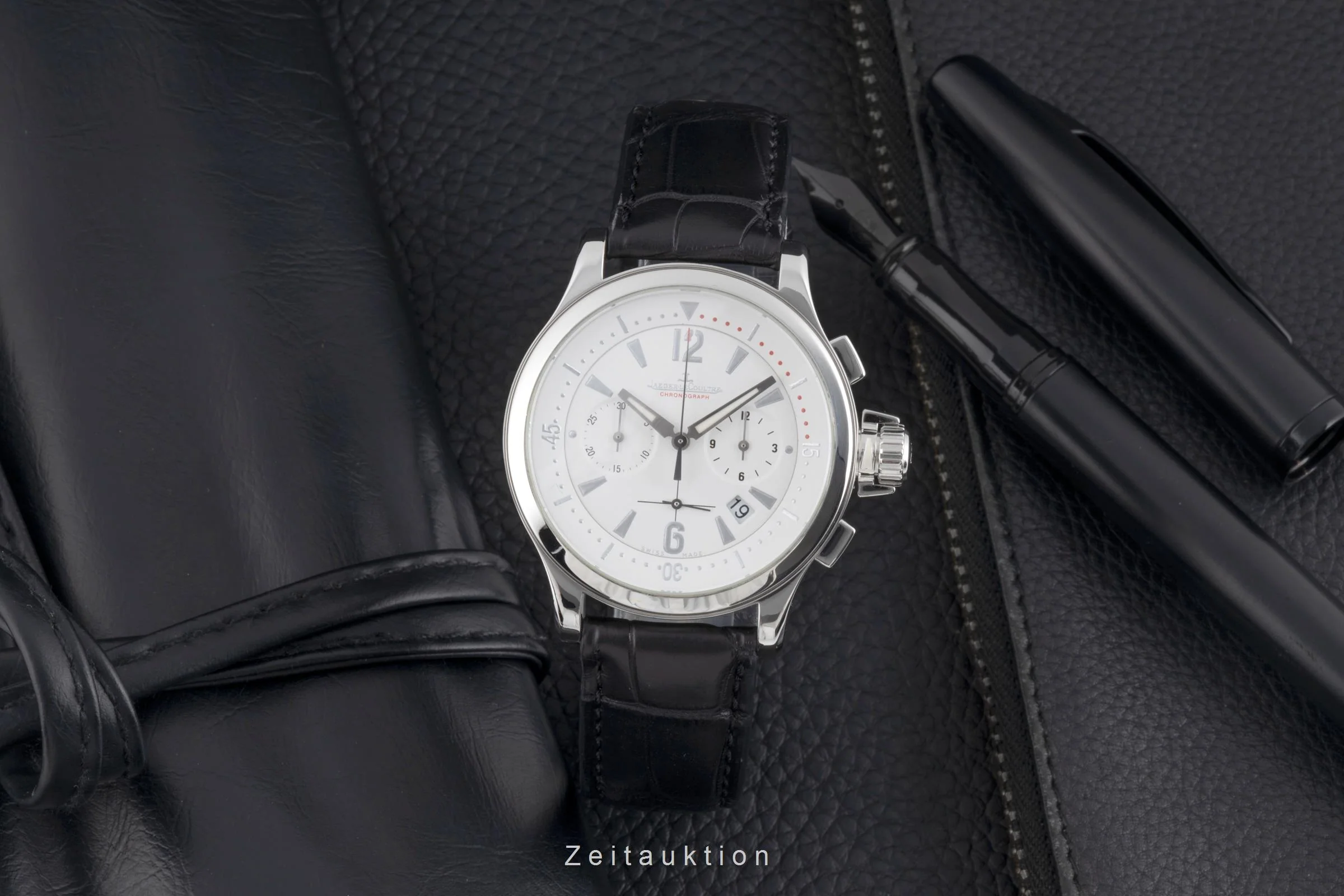 Jaeger LeCoultre Master Compressor chronograph steel quartz men's watch 148.8.31  [2503226] - Image 4