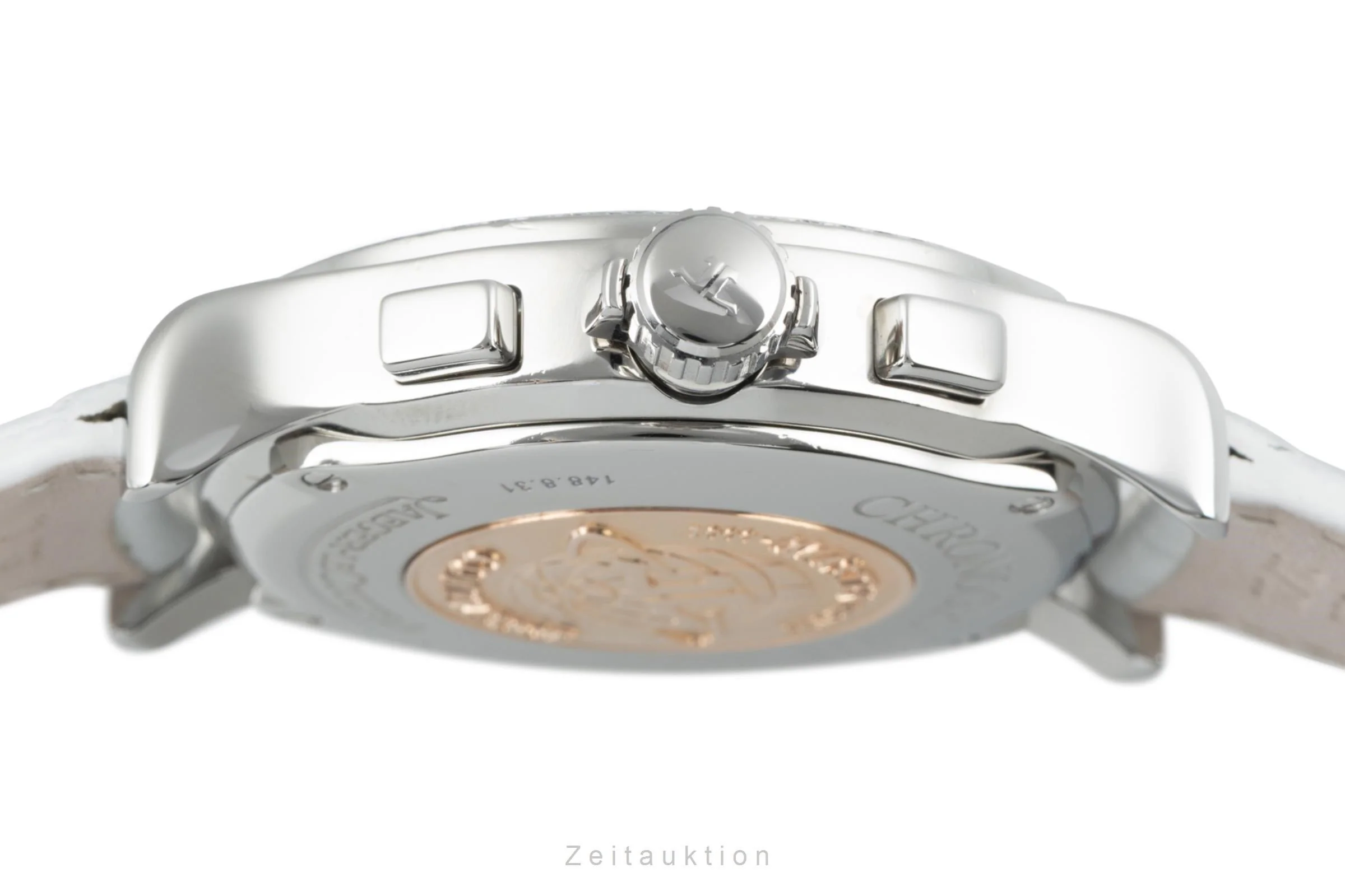 Jaeger LeCoultre Master Compressor chronograph steel quartz women's watch 148.8.31  [2203874] - Image 10