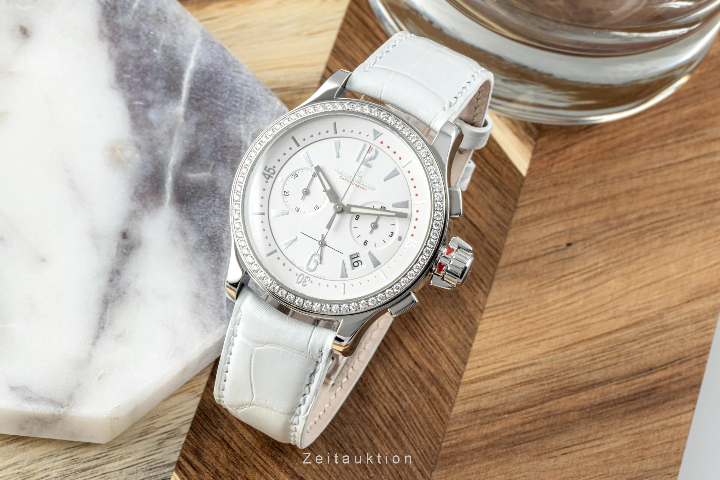 Jaeger LeCoultre Master Compressor chronograph steel quartz women's watch 148.8.31  [2203874] - Image 3