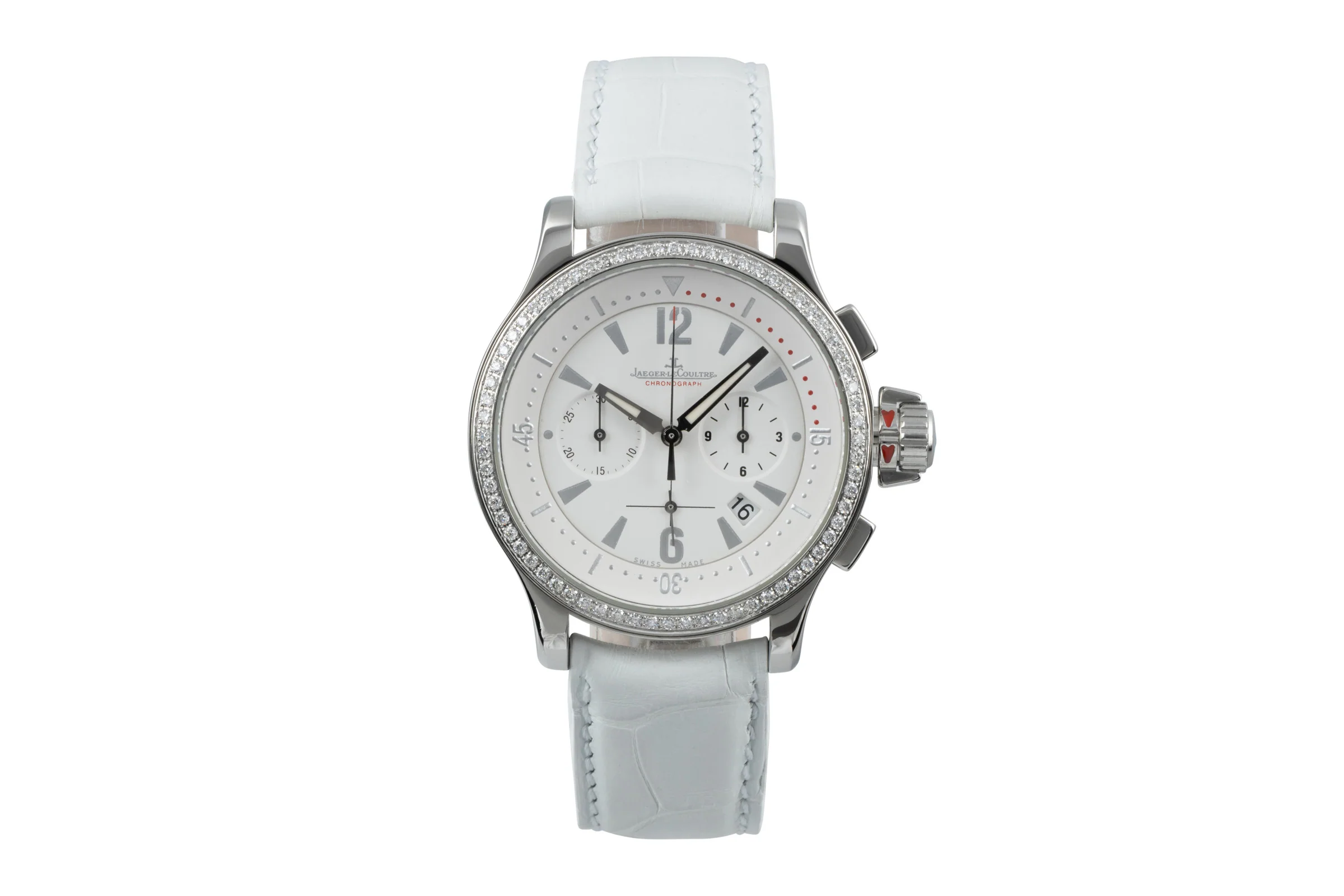 Jaeger LeCoultre Master Compressor chronograph steel quartz women's watch 148.8.31  [2203874] - Image 4