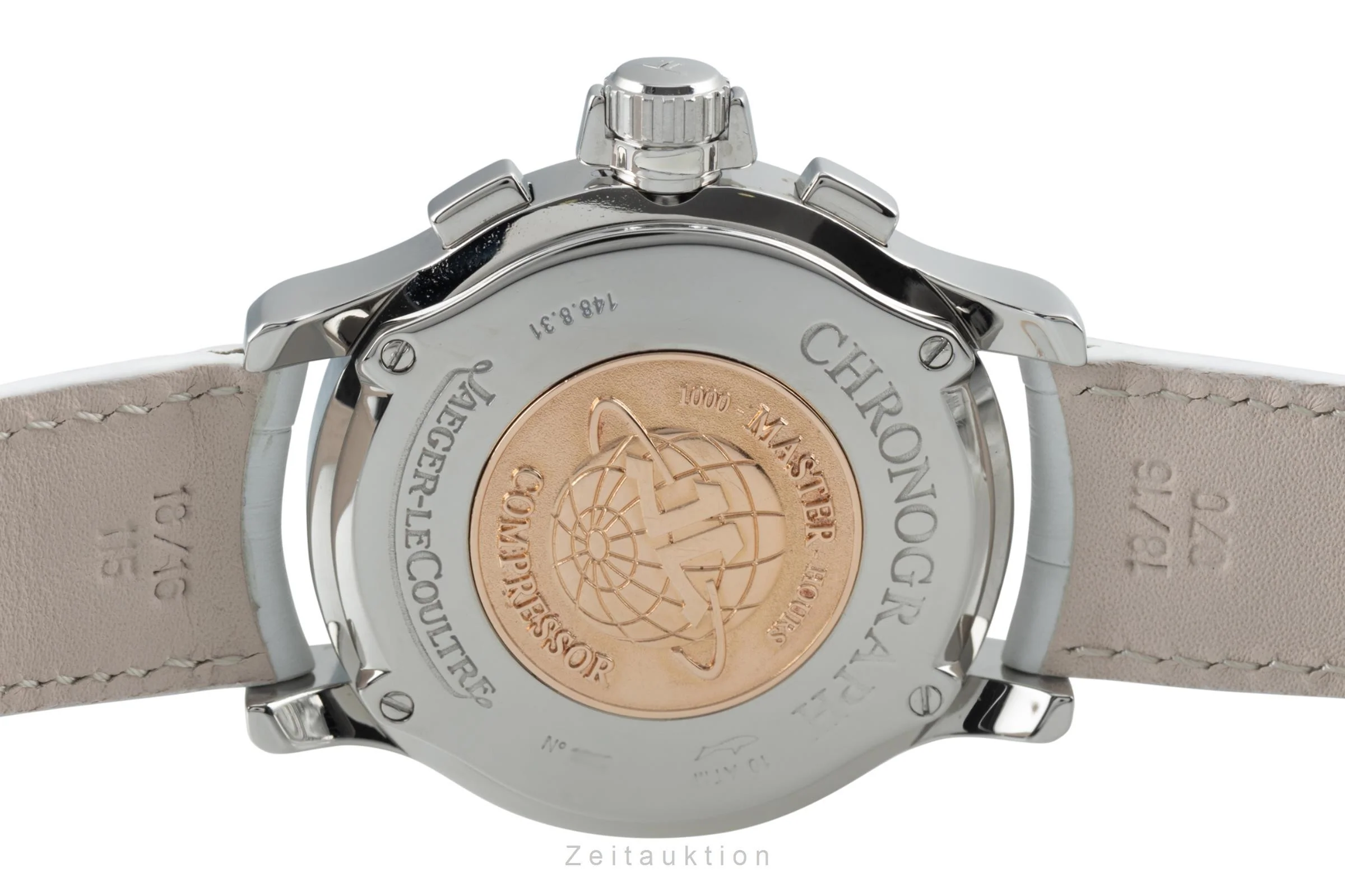 Jaeger LeCoultre Master Compressor chronograph steel quartz women's watch 148.8.31  [2203874] - Image 9