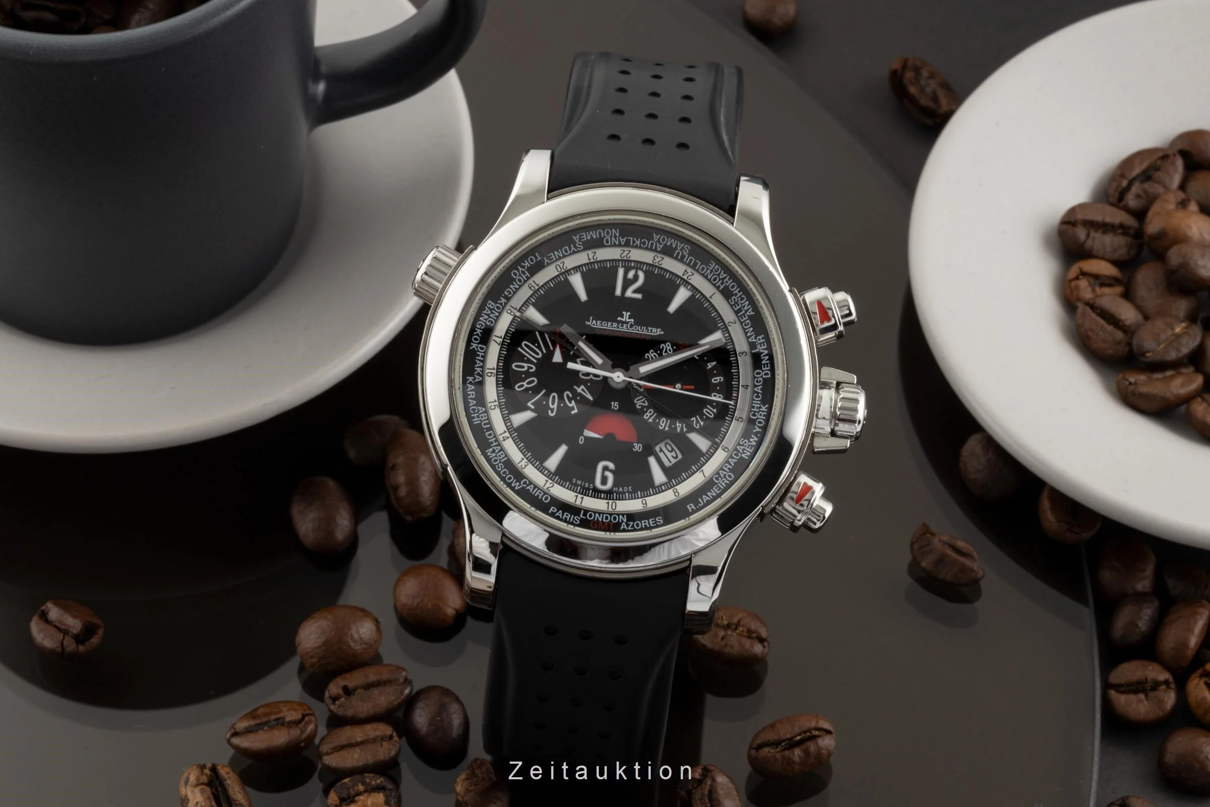 Jaeger LeCoultre Master Compressor chronograph steel / titanium automatic men's watch 150.8.22  [2301864] - Image 3