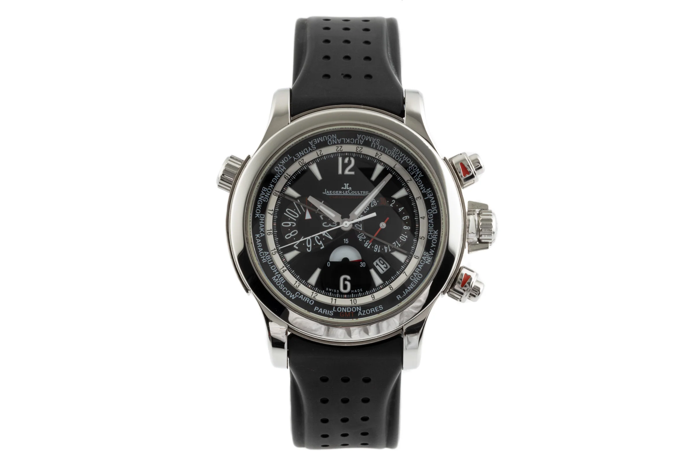 Jaeger LeCoultre Master Compressor chronograph steel / titanium automatic men's watch 150.8.22  [2301864] - Image 4