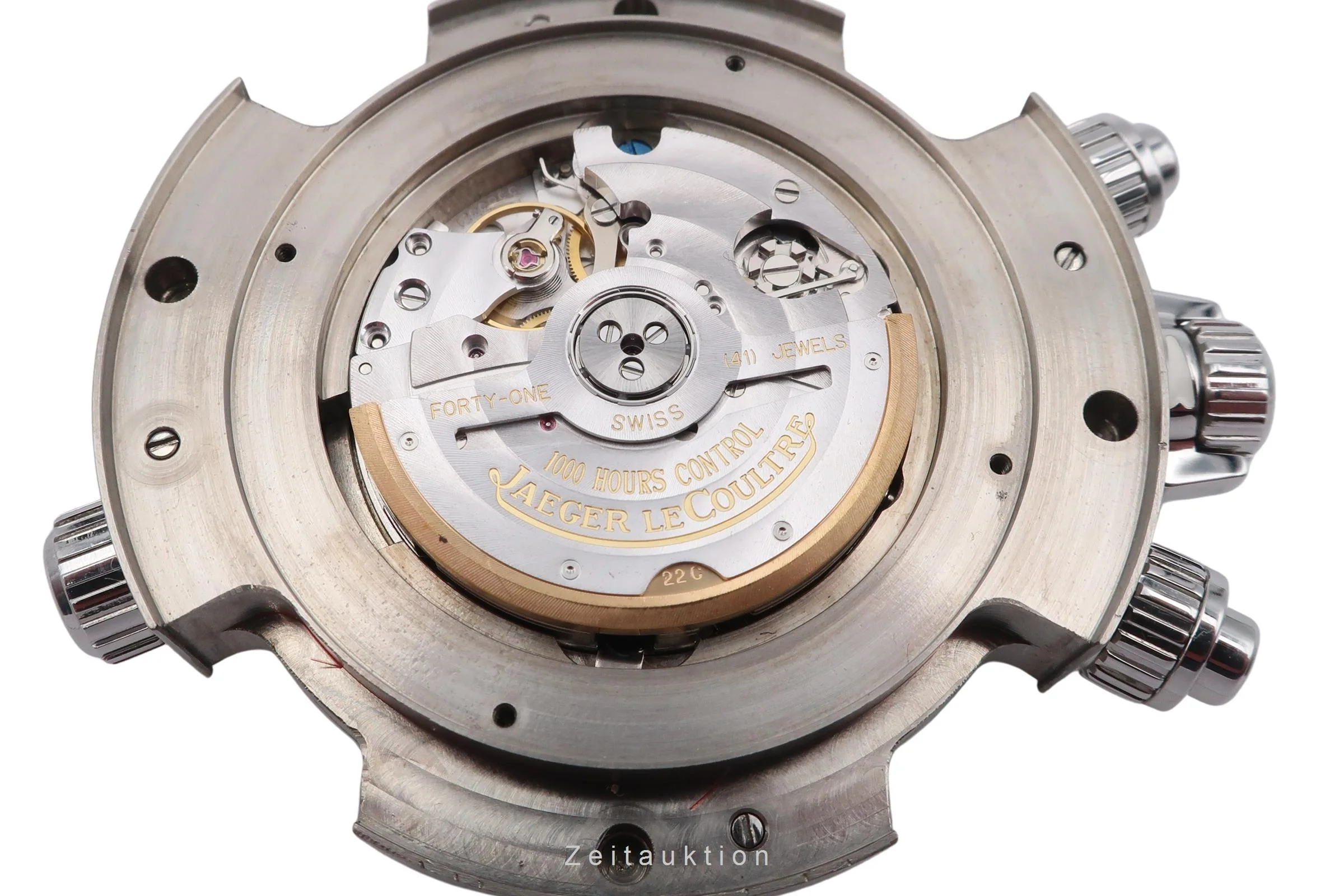 Jaeger LeCoultre Master Compressor chronograph steel / titanium automatic men's watch 150.8.22  [2600297] - Image 14
