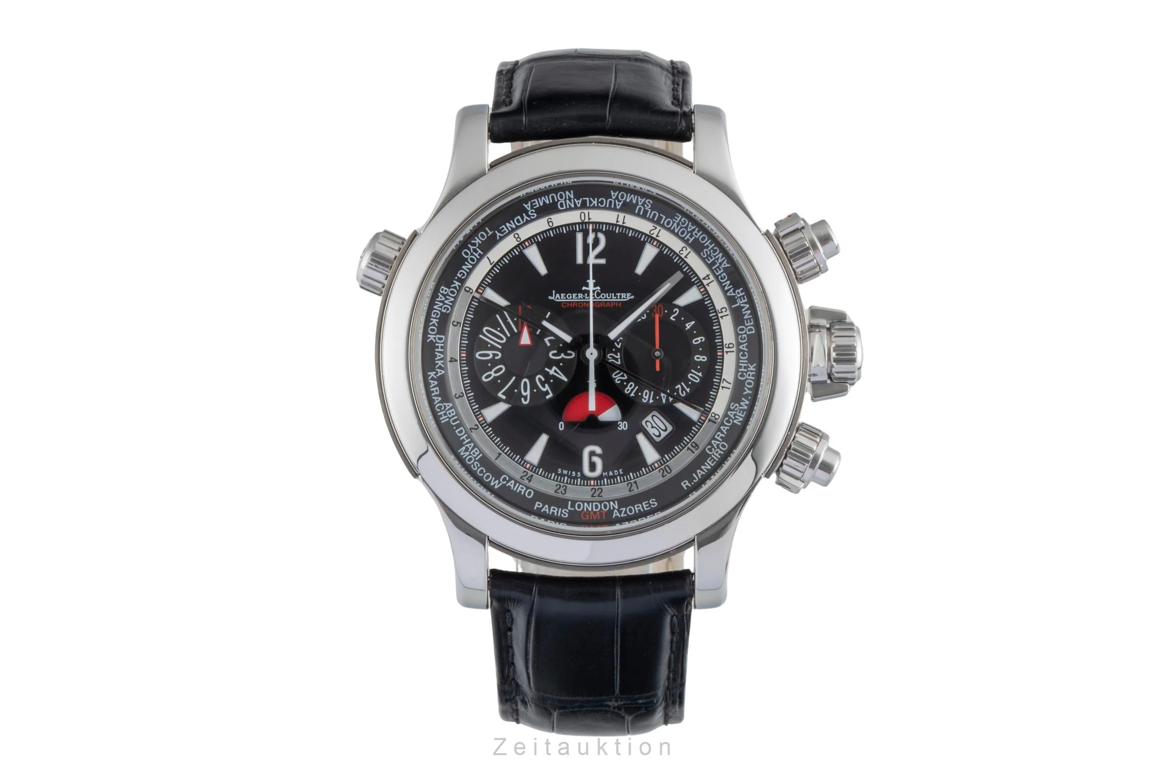 Jaeger LeCoultre Master Compressor chronograph steel / titanium automatic men's watch 150.8.22  [2600297] - Image 5