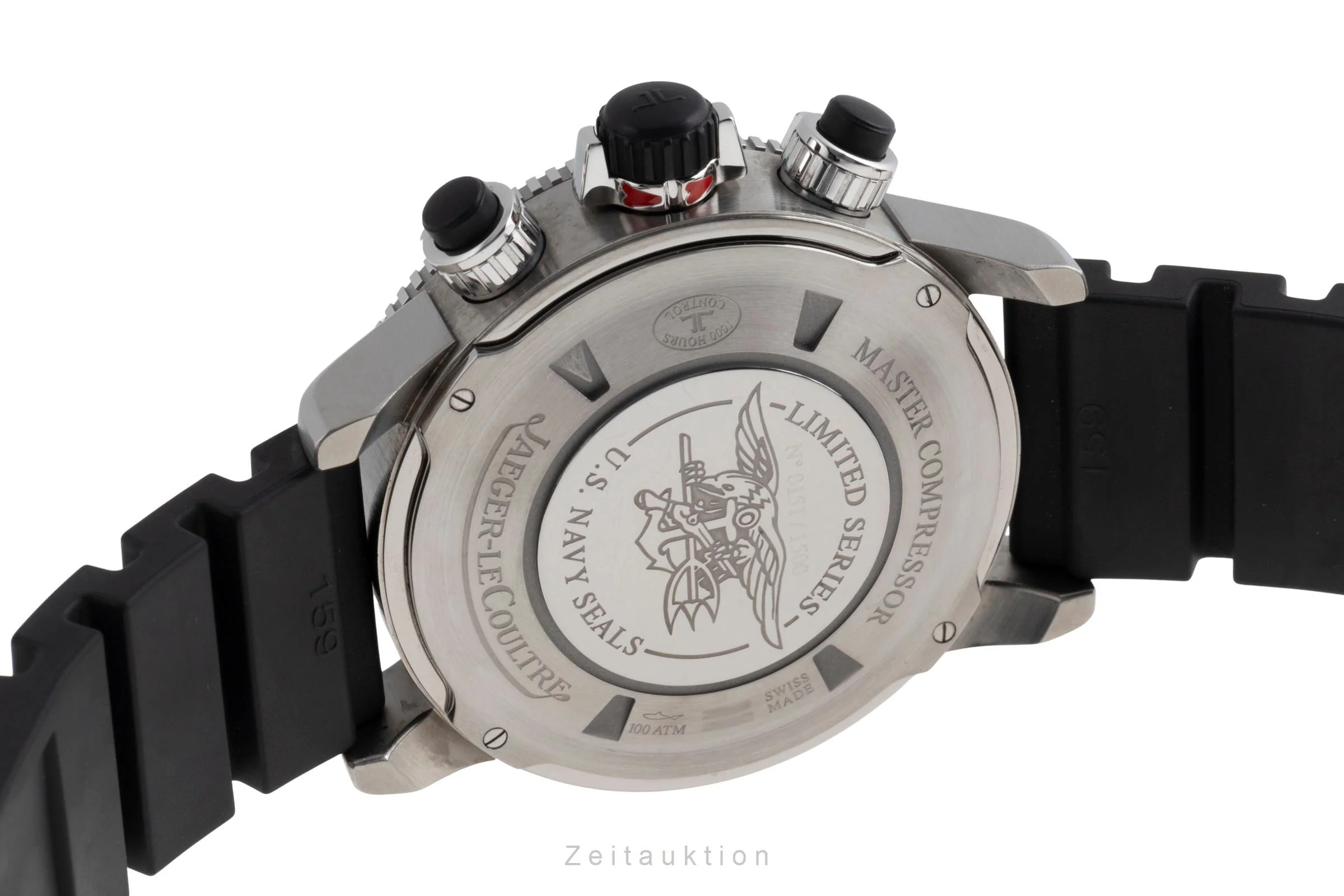 Jaeger LeCoultre Master Compressor chronograph titanium automatic men's watch Q178T470 , 159.T.C7 Limited  [2503213] - Image 11
