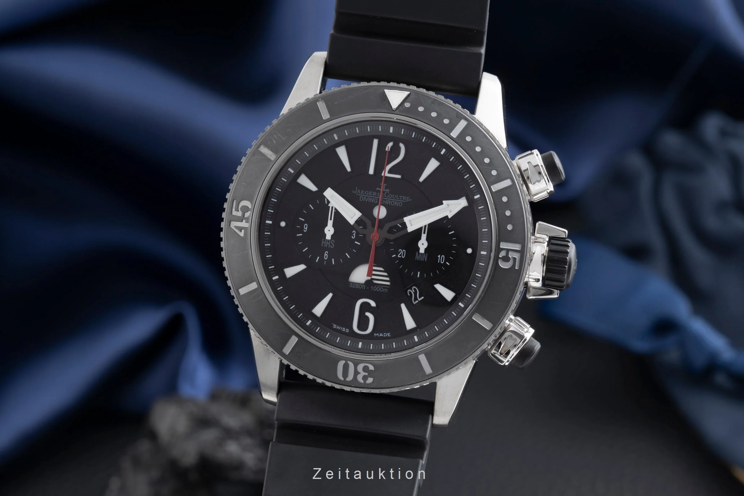 Jaeger LeCoultre Master Compressor chronograph titanium automatic men's watch Q178T470 , 159.T.C7 Limited  [2503213] - Image 2