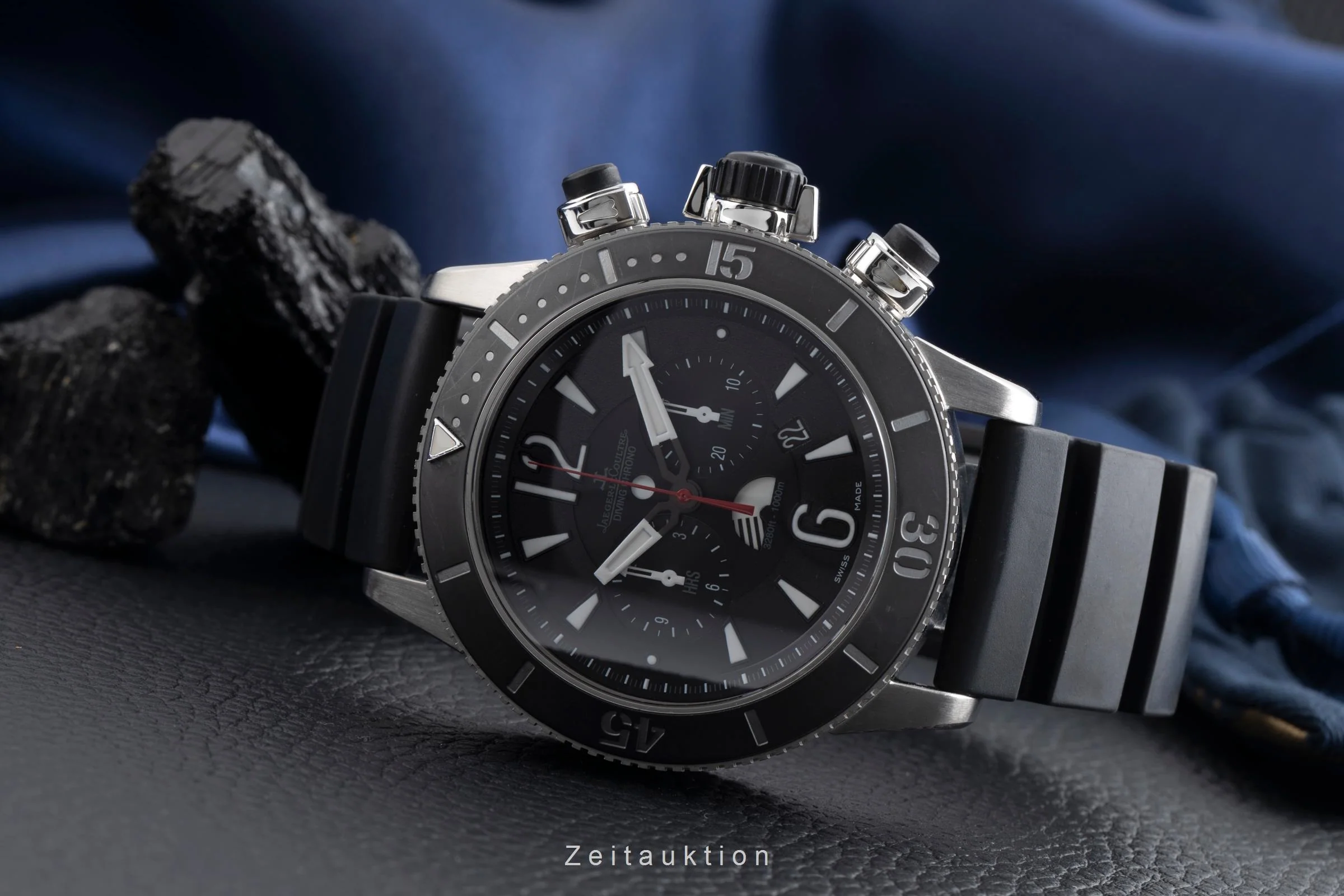 Jaeger LeCoultre Master Compressor chronograph titanium automatic men's watch Q178T470 , 159.T.C7 Limited  [2503213] - Image 3