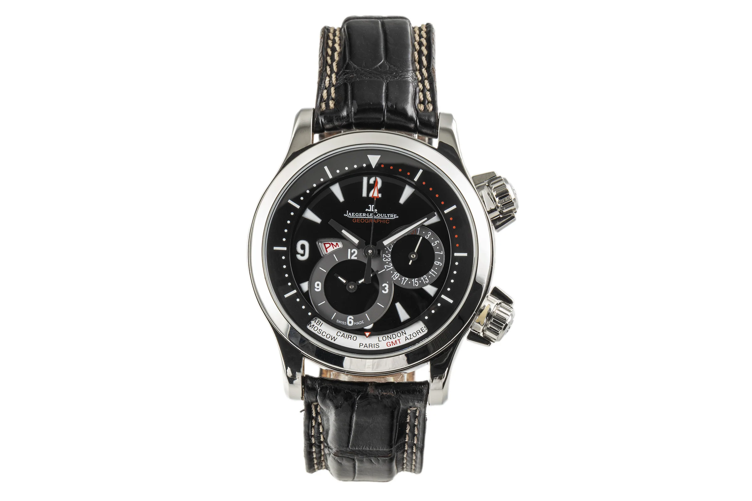 Jaeger LeCoultre Master Compressor steel automatic men's watch 146.8.83/1  [2303397] - Image 4