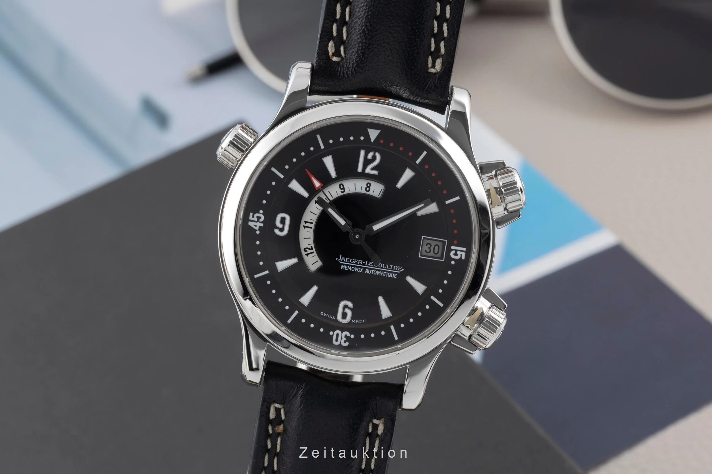 Jaeger LeCoultre Master Compressor steel automatic men's watch 146.8.97  [2600416] - Image 2