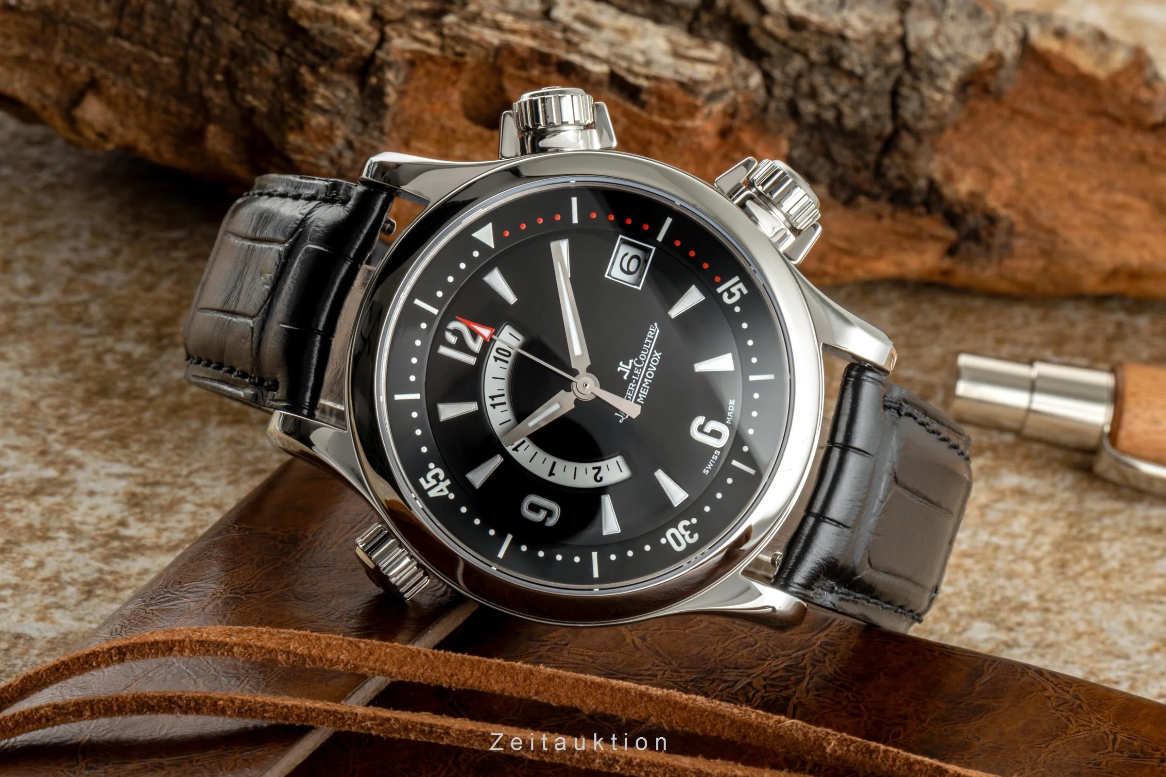 Jaeger LeCoultre Master Compressor steel automatic men's watch Q1708470, 146.8.97/1  [2401471] - Image 3