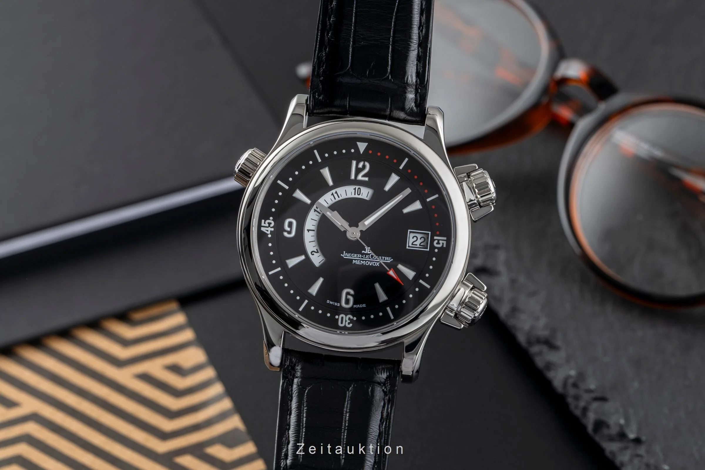 Jaeger LeCoultre Master Compressor steel automatic men's watch Q1708470  , 146.8.97/1 LP: 15400EUR  [2502659] - Image 2