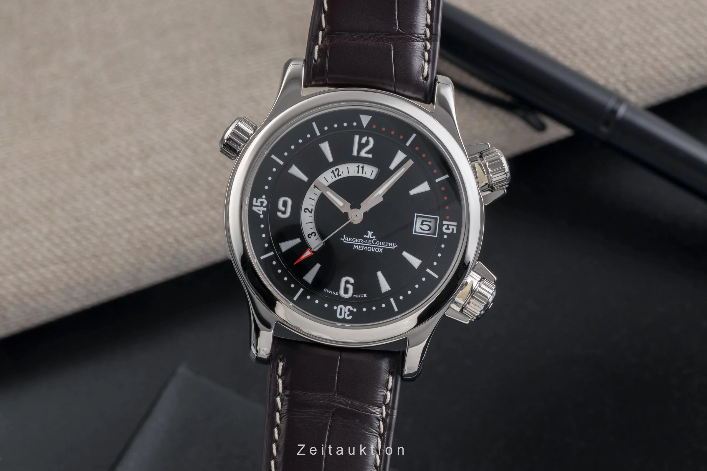 Jaeger LeCoultre Master Compressor steel automatic men's watch Q1708470  , 146.8.97/1 LP: 15400EUR  [2503467] - Image 2
