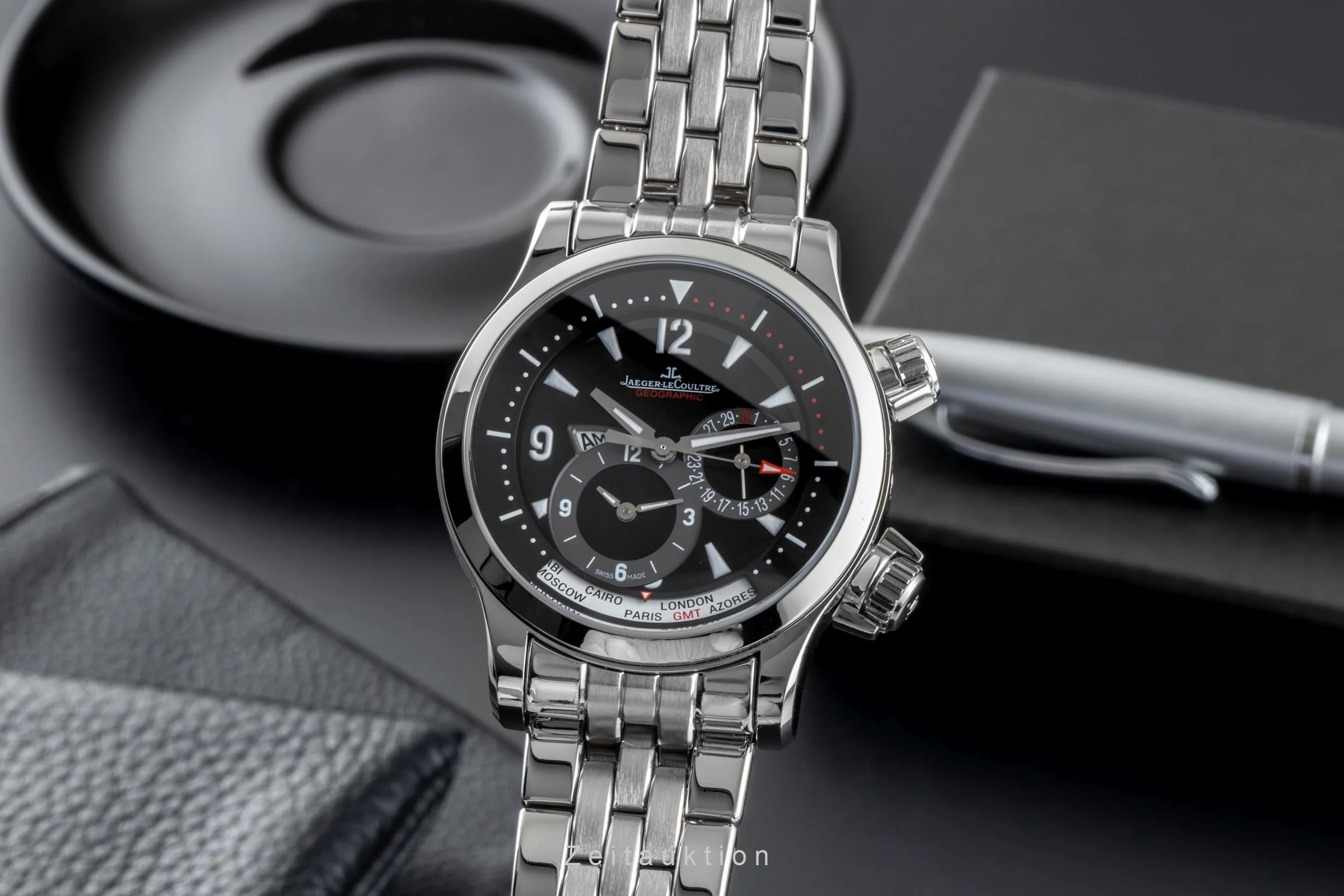 Jaeger LeCoultre Master Compressor steel automatic men's watch Q1718170, 146.8.83/1  [2504737] - Image 2