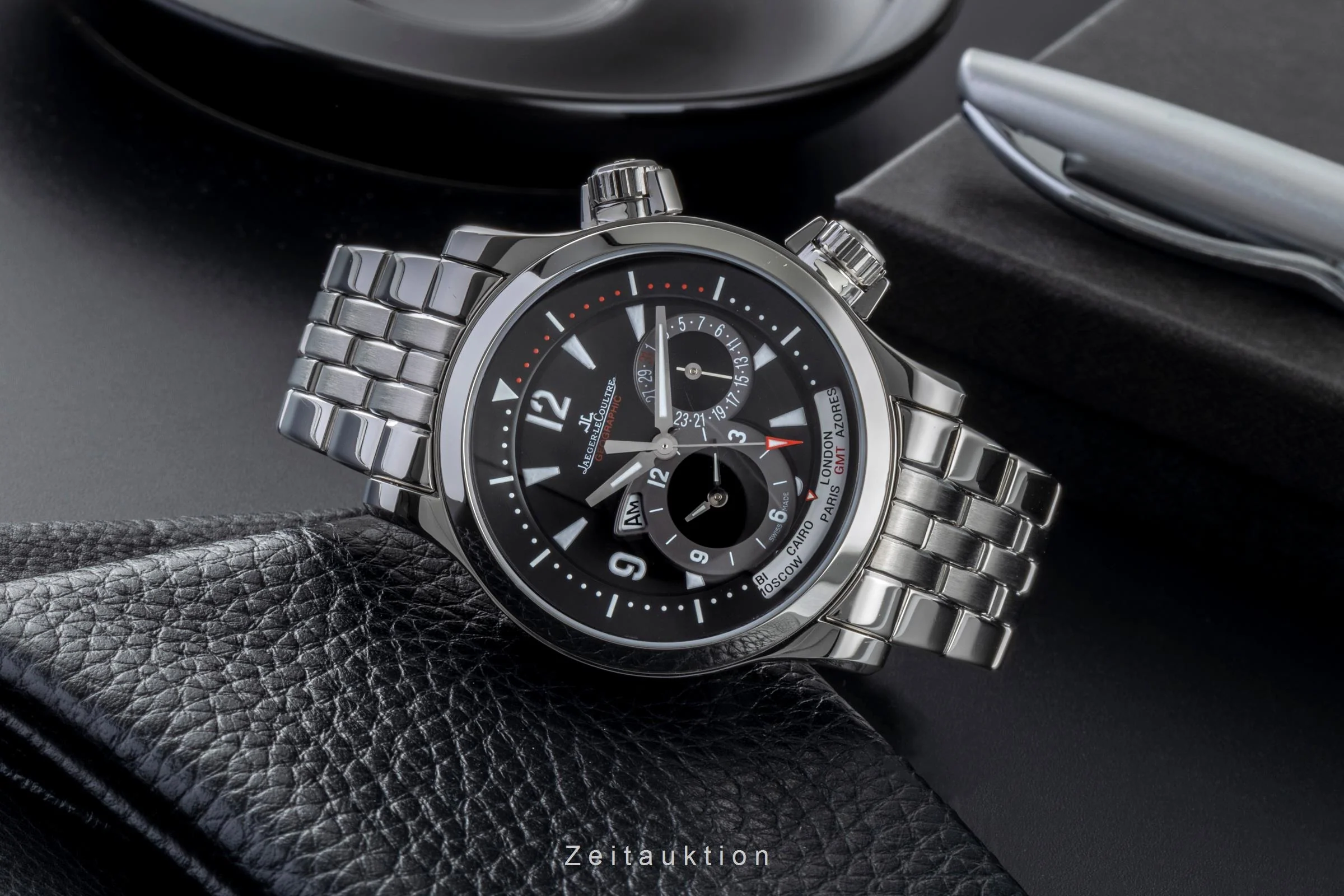Jaeger LeCoultre Master Compressor steel automatic men's watch Q1718170, 146.8.83/1  [2504737] - Image 3