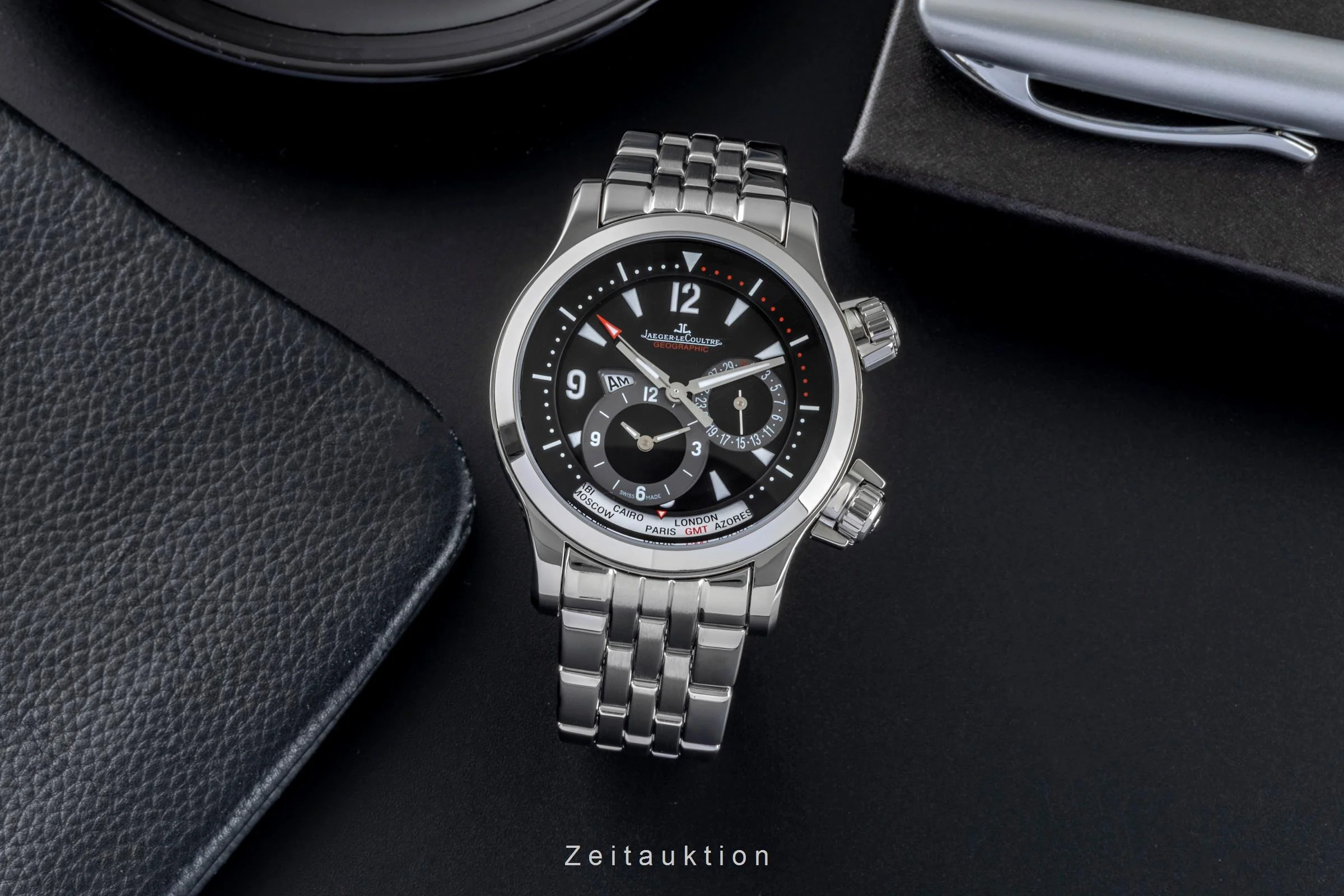 Jaeger LeCoultre Master Compressor steel automatic men's watch Q1718170, 146.8.83/1  [2504737] - Image 4