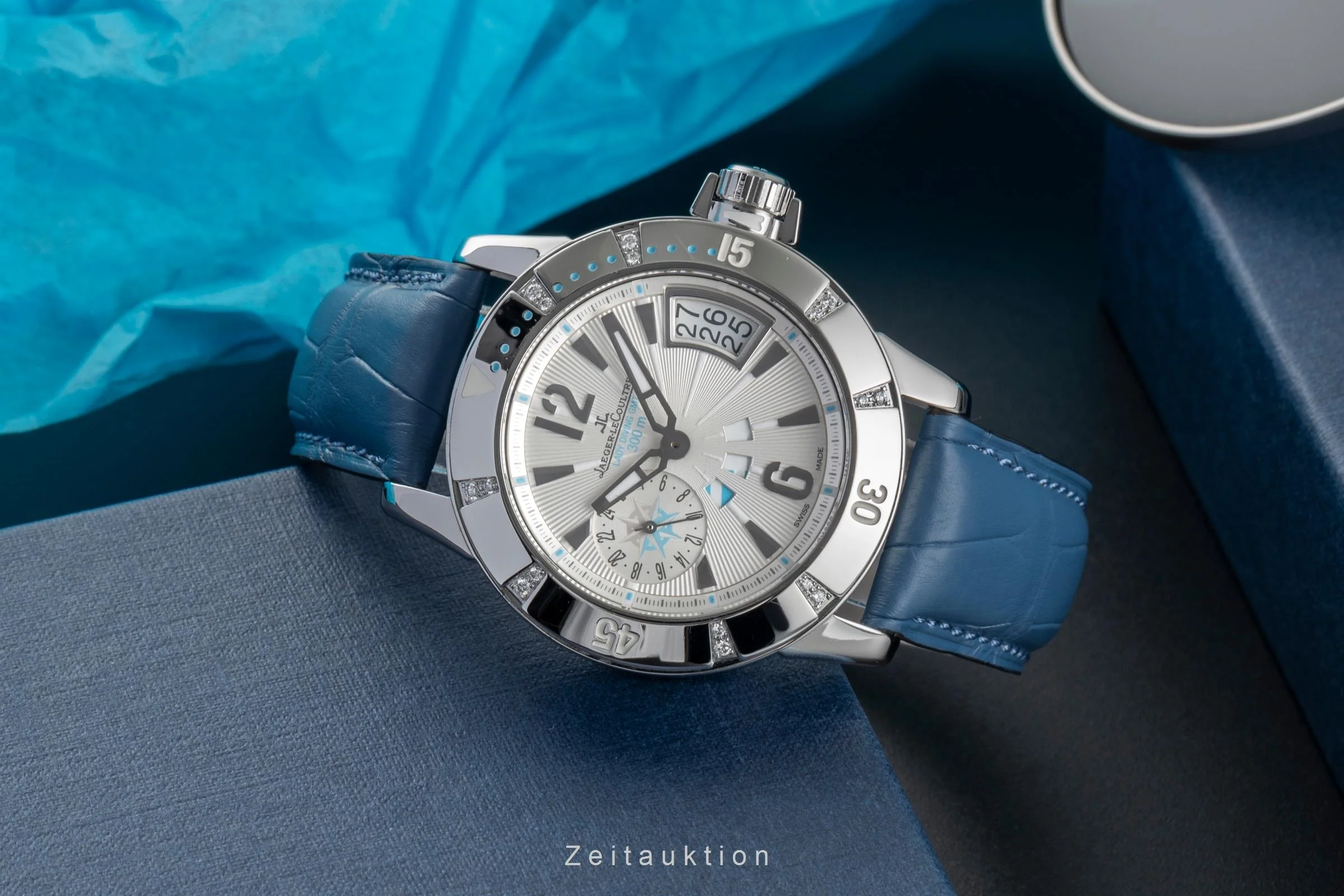 Jaeger LeCoultre Master Compressor steel automatic men's watch Q1898720  156.8.61  [2502196] - Image 3