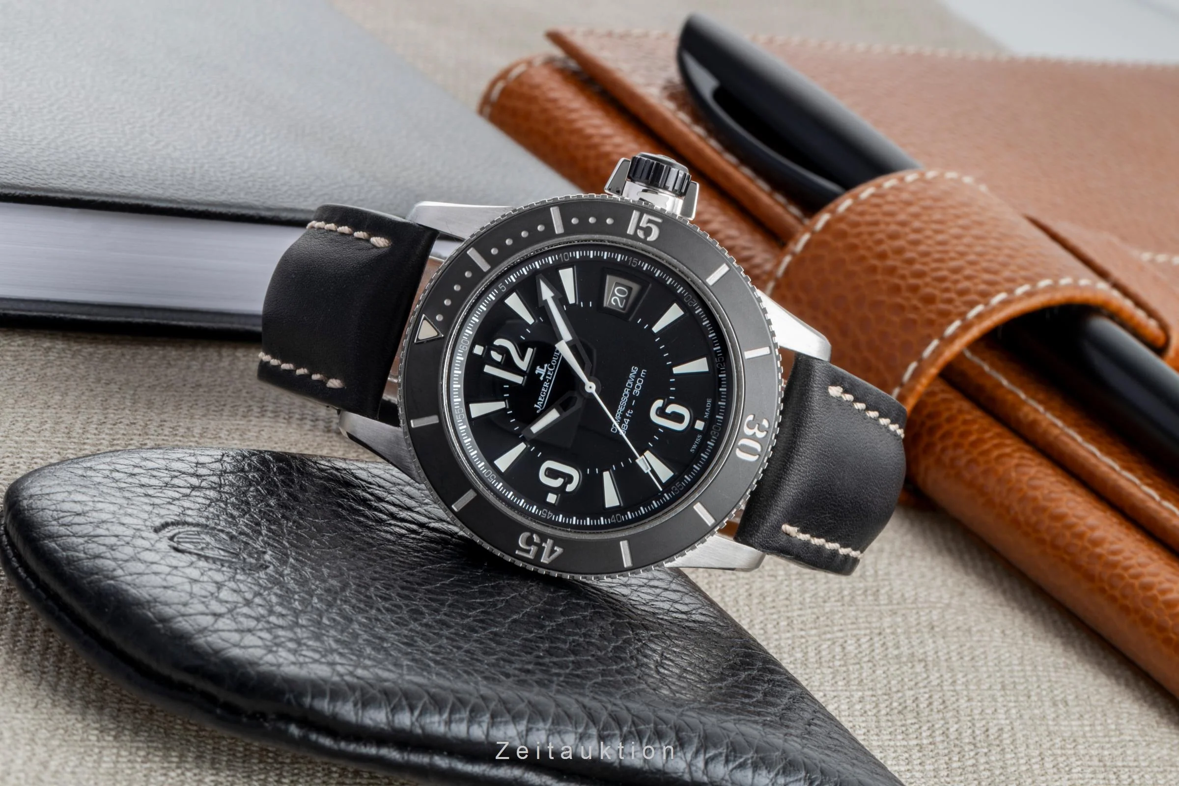 Jaeger LeCoultre Master Compressor steel automatic men's watch Q2018470, 162.8.37 Limited  [2504109] - Image 3