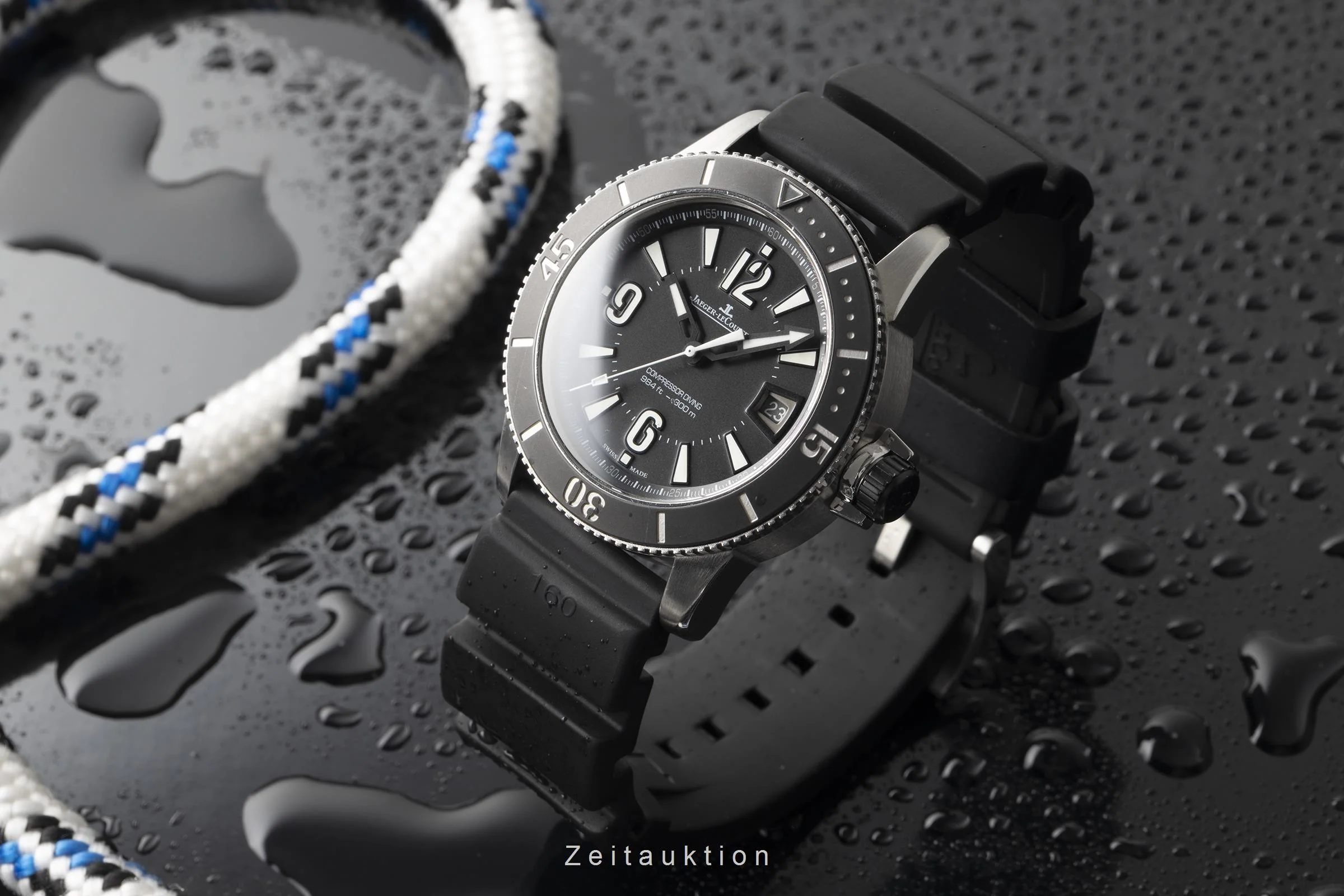 Jaeger LeCoultre Master Compressor steel automatic men's watch Q2018470, 1628.37 Limited  [2207126] - Image 3