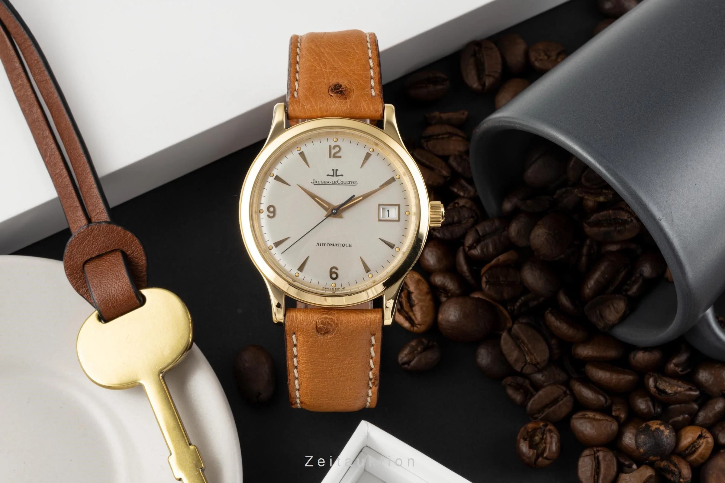 Jaeger LeCoultre Master Control 18 ct gold automatic men's watch 140.1.89 LP: 0EUR  [2301538] - Image 3
