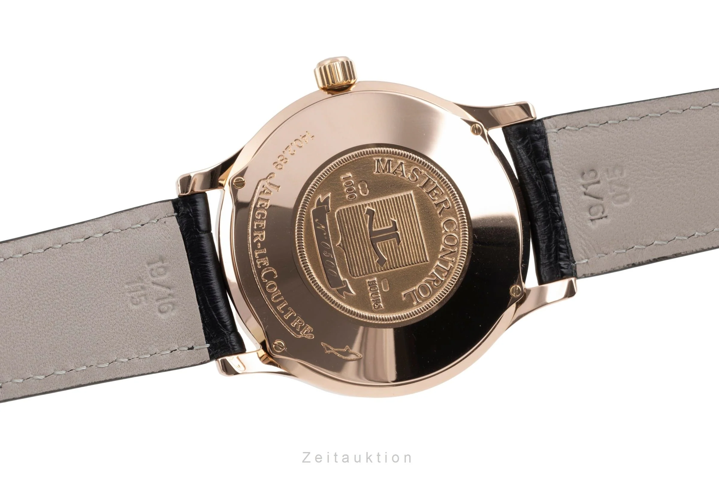 Jaeger LeCoultre Master Control 18 ct gold automatic men's watch 140.2.89  [2505209] - Image 12