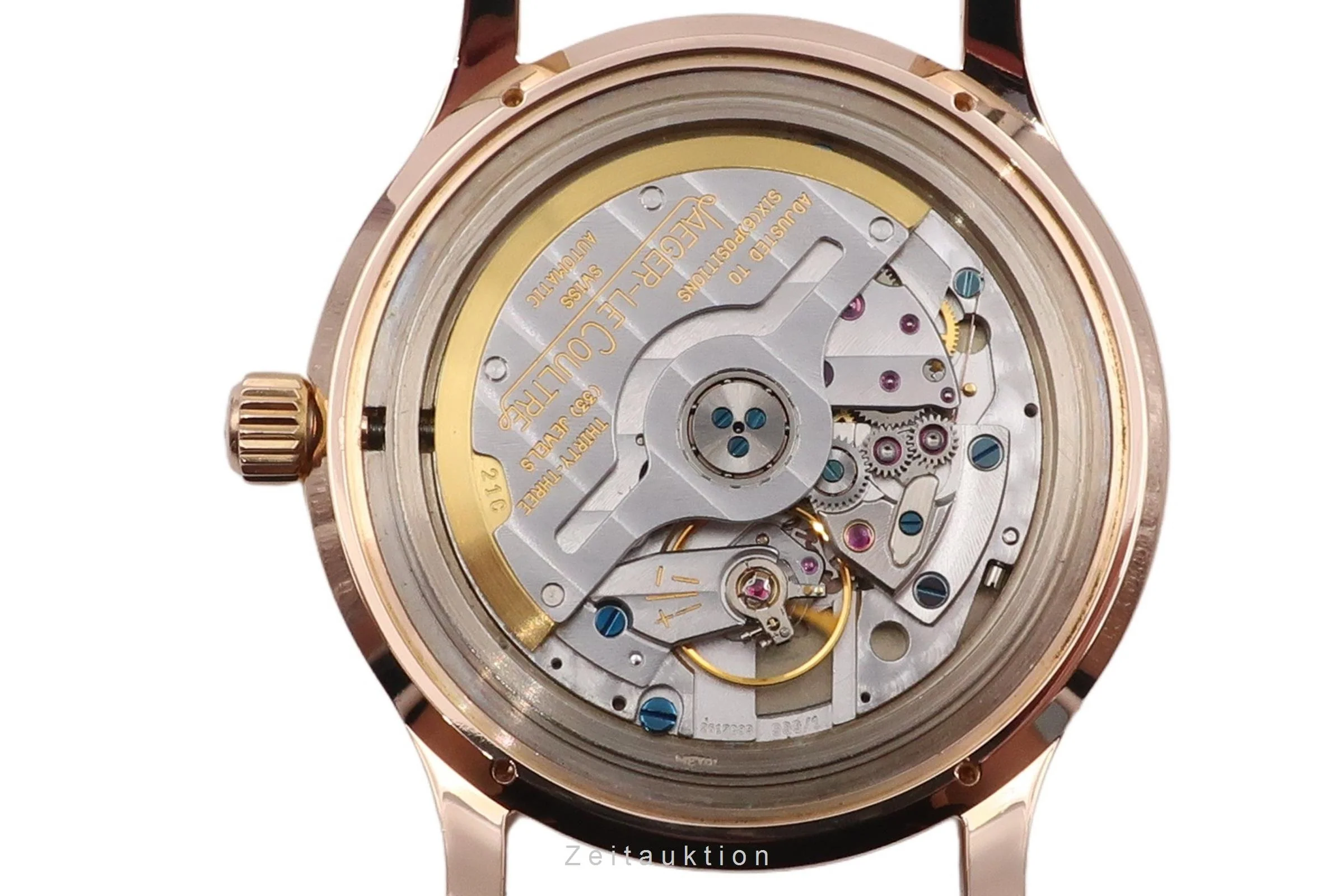 Jaeger LeCoultre Master Control 18 ct gold automatic men's watch 140.2.89  [2505209] - Image 16
