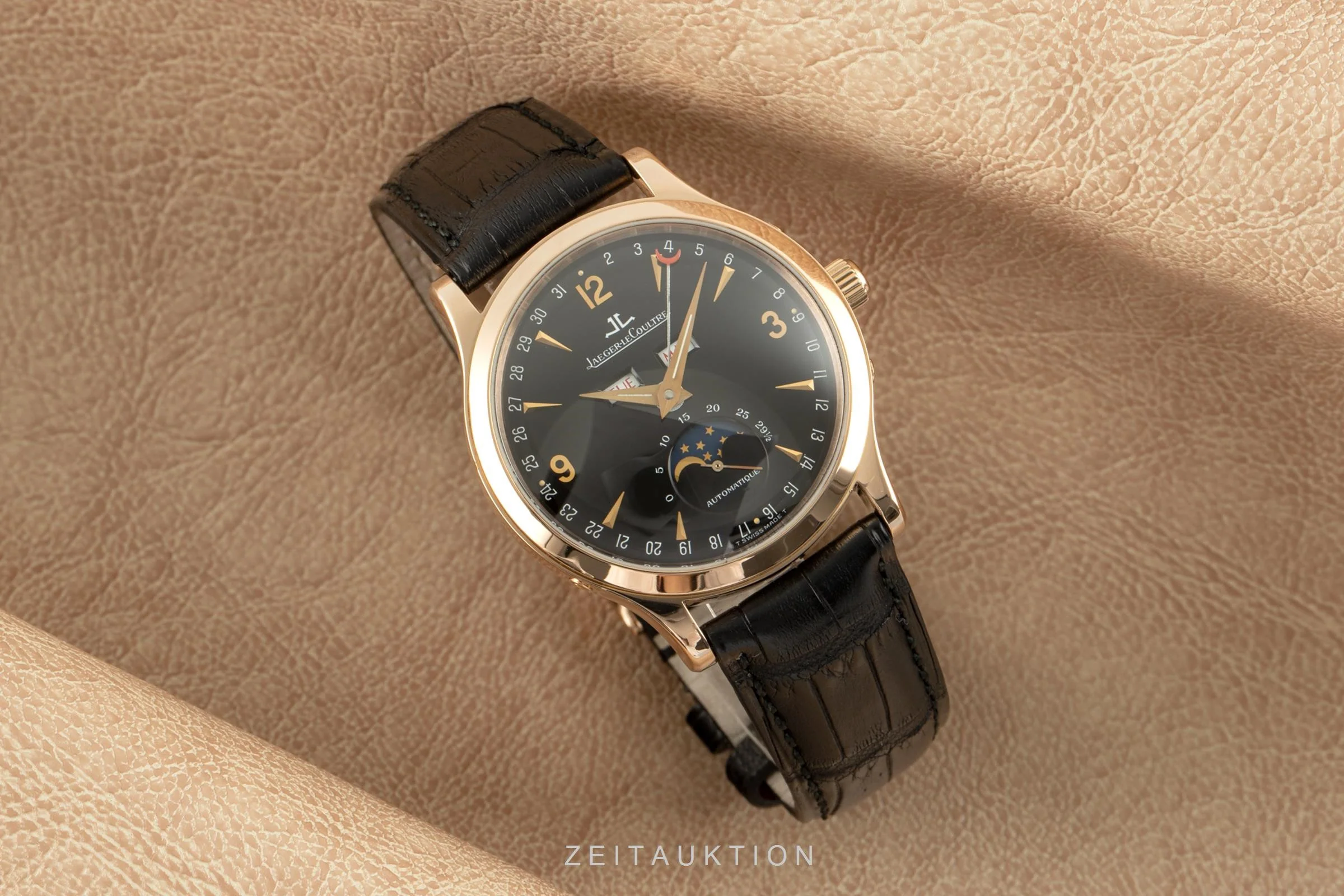 Jaeger LeCoultre Master Control 18 ct gold automatic men's watch 140.2.98.S  [2102277] - Image 3