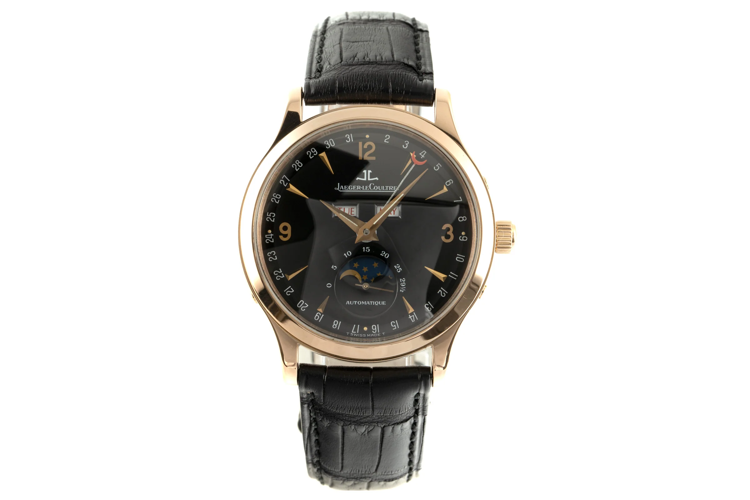 Jaeger LeCoultre Master Control 18 ct gold automatic men's watch 140.2.98.S  [2102277] - Image 4
