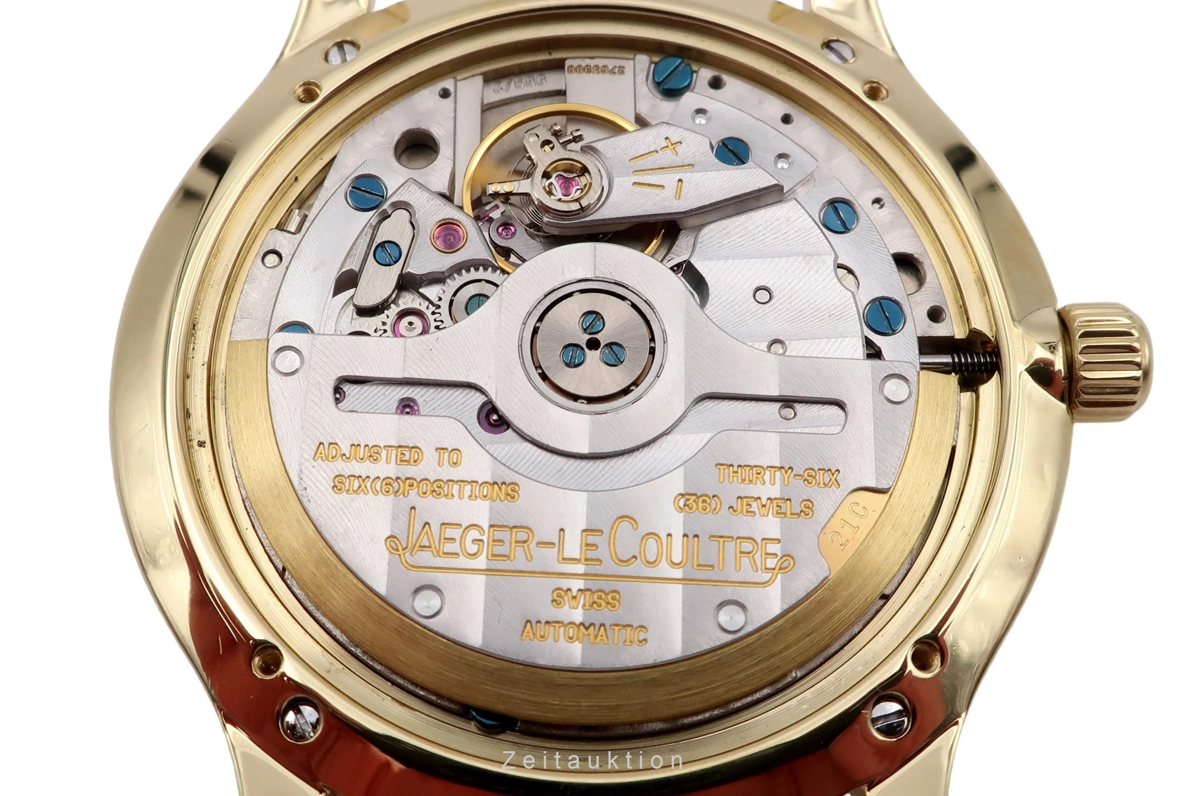 Jaeger LeCoultre Master Control 18 ct gold automatic men's watch 145.1.89  [2505735] - Image 16