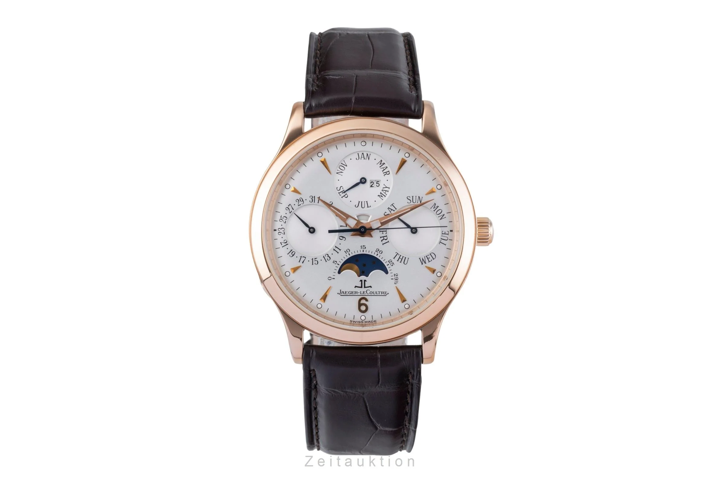 Jaeger LeCoultre Master Control 18 ct red gold automatic men's watch 140.2.80  [2505400] - Image 5