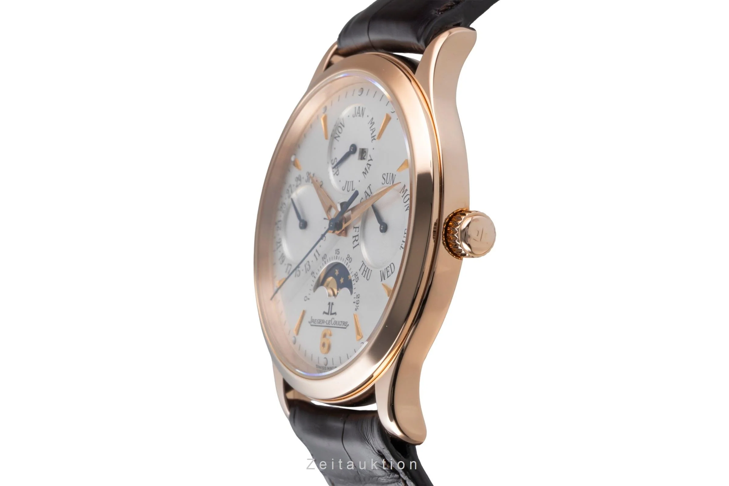 Jaeger LeCoultre Master Control 18 ct red gold automatic men's watch 140.2.80  [2505400] - Image 7