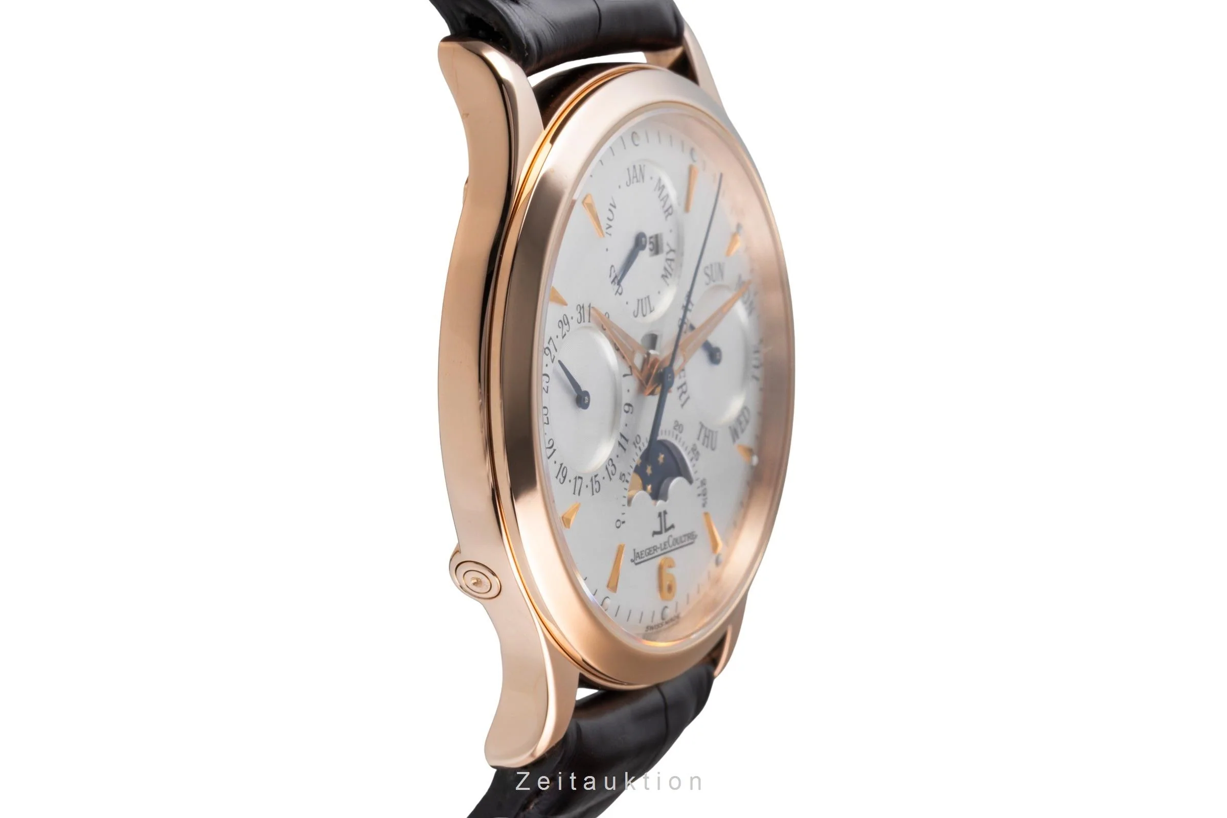 Jaeger LeCoultre Master Control 18 ct red gold automatic men's watch 140.2.80  [2505400] - Image 8