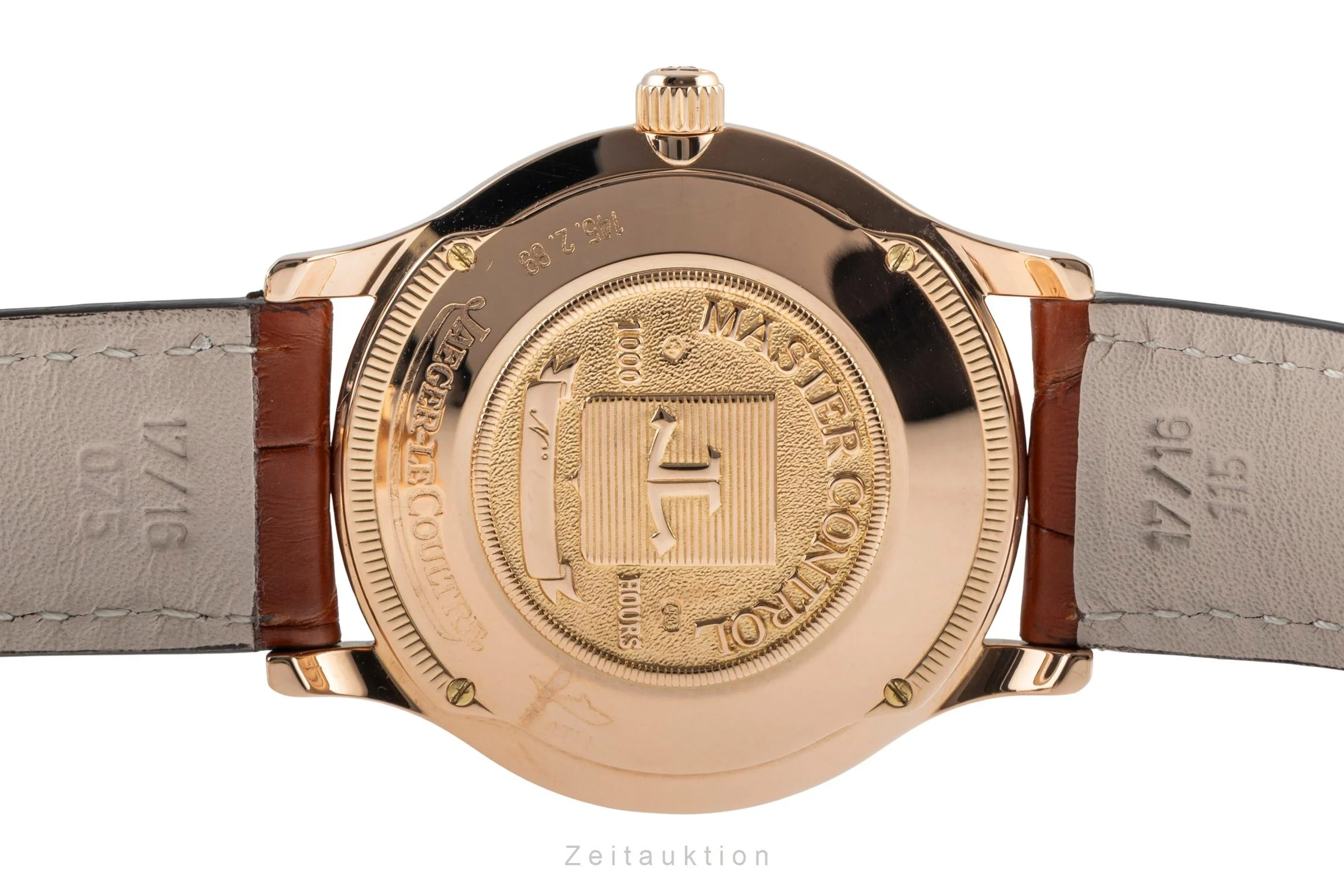 Jaeger LeCoultre Master Control 18 ct red gold automatic men's watch 145.2.89  [2500216] - Image 11
