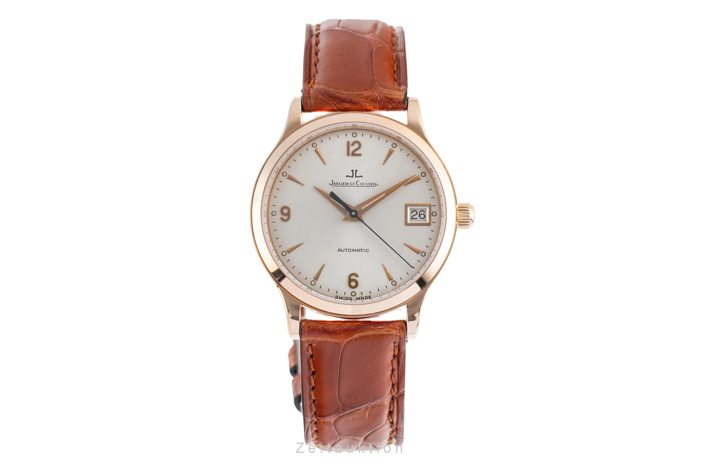 Jaeger LeCoultre Master Control 18 ct red gold automatic men's watch 145.2.89  [2500216] - Image 5
