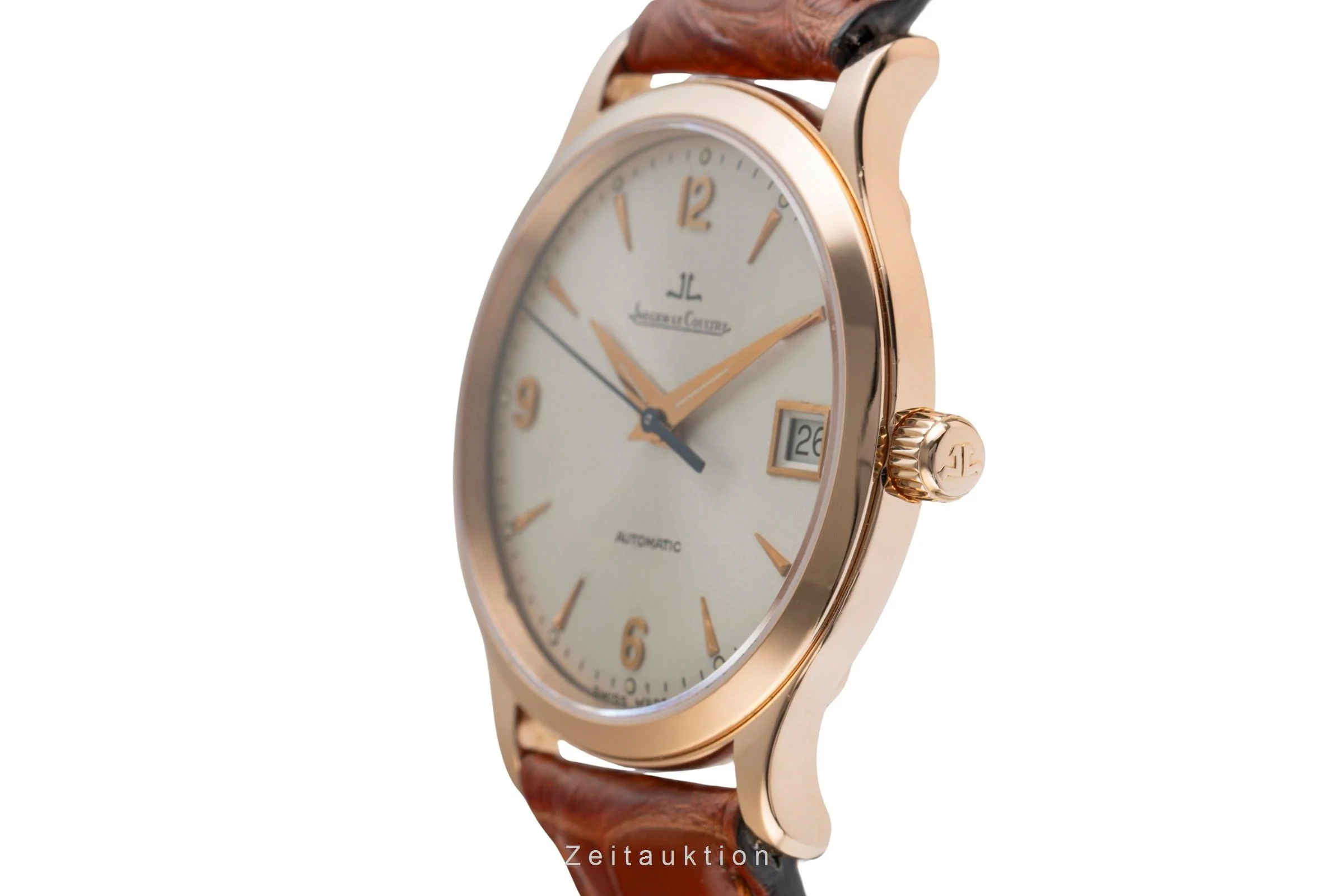 Jaeger LeCoultre Master Control 18 ct red gold automatic men's watch 145.2.89  [2500216] - Image 7